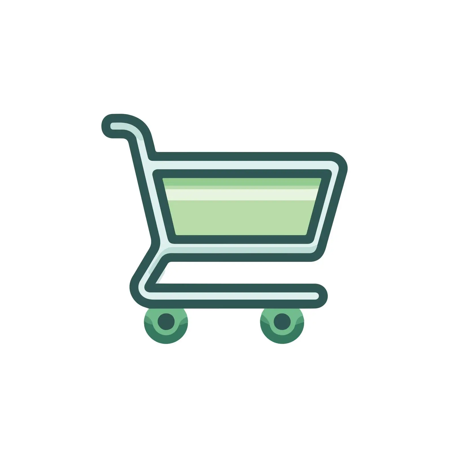 Minimal Shopping Cart Icon — free download from Dotvec