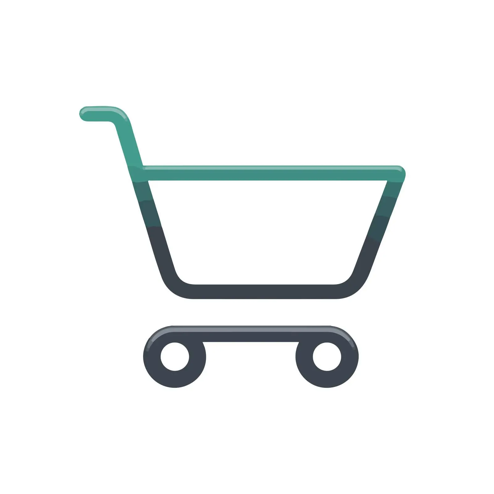 Outline Shopping Cart Icon — free download from Dotvec