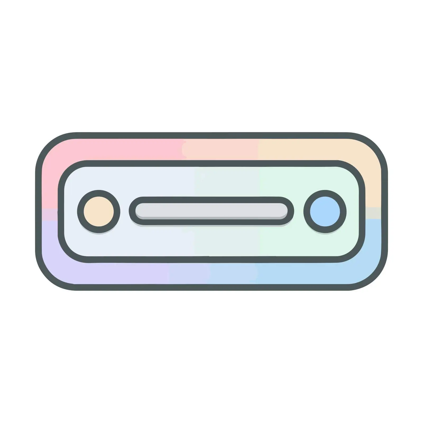 Minimalist Slider Control Icon — free download from Dotvec