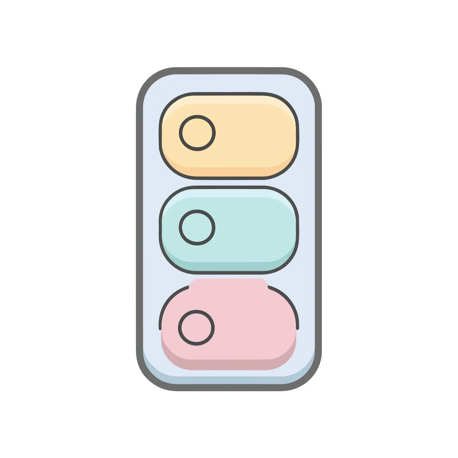 Minimalist Slider Control Icon — free download from Dotvec