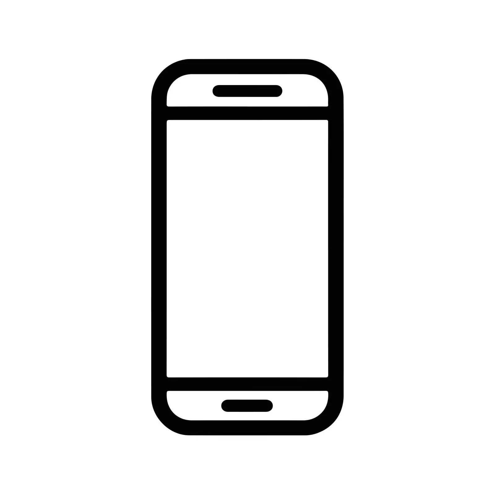 Smartphone Pictogram Flat Icon — free download from Dotvec
