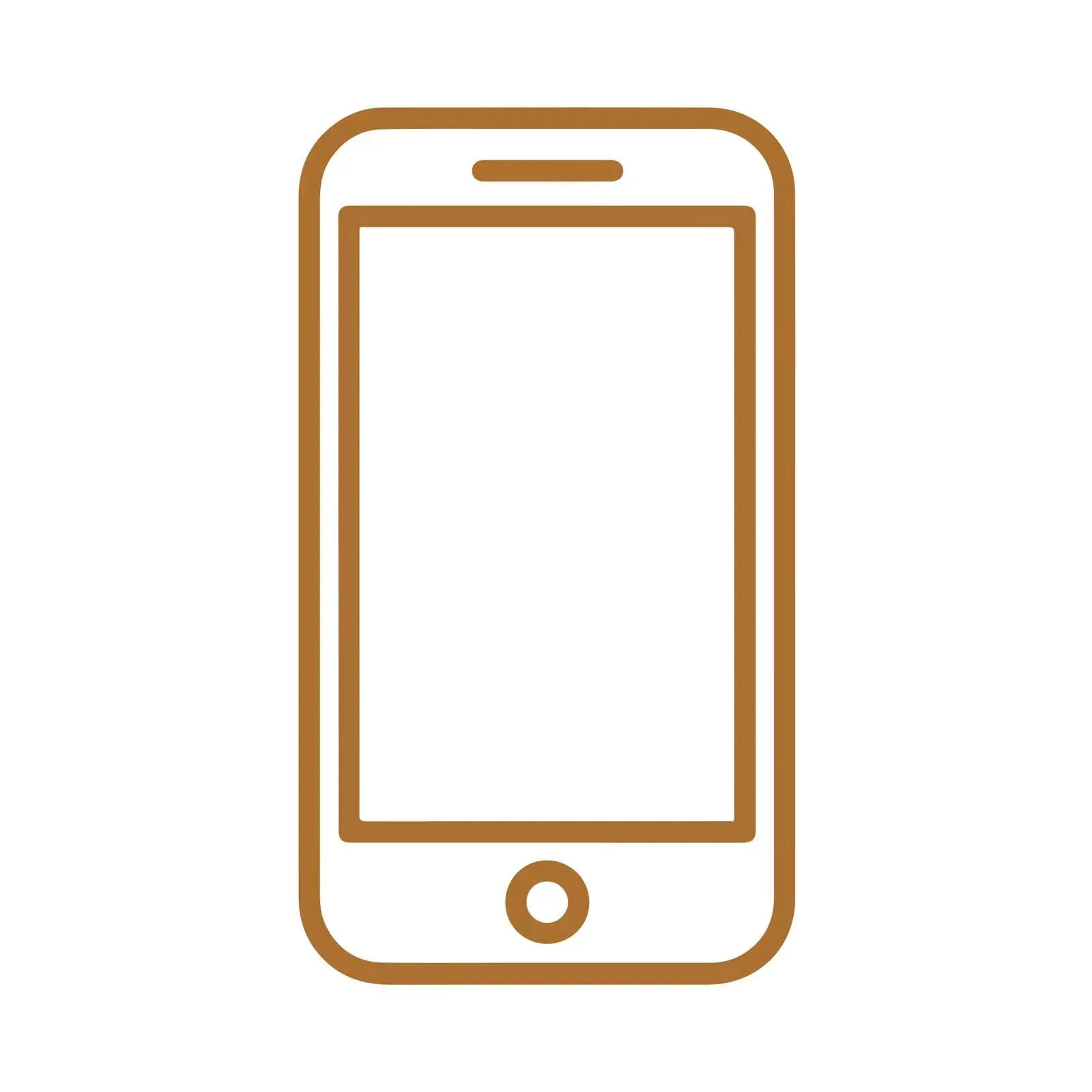Smartphone Pictogram Flat Design Icon — free download from Dotvec