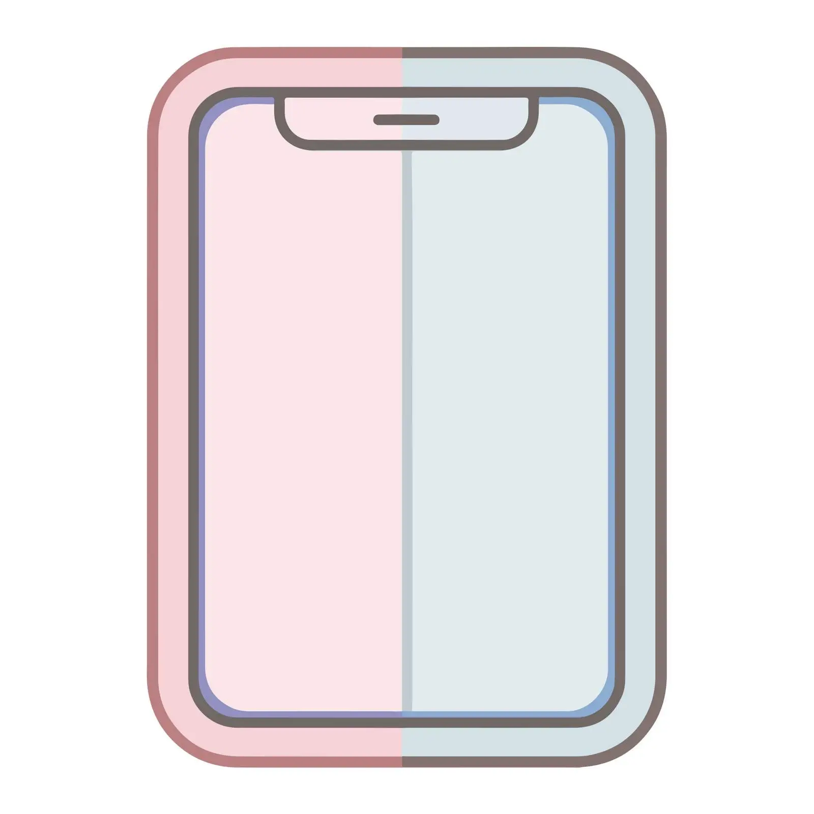 Outline Smartphone Icon Design — free download from Dotvec