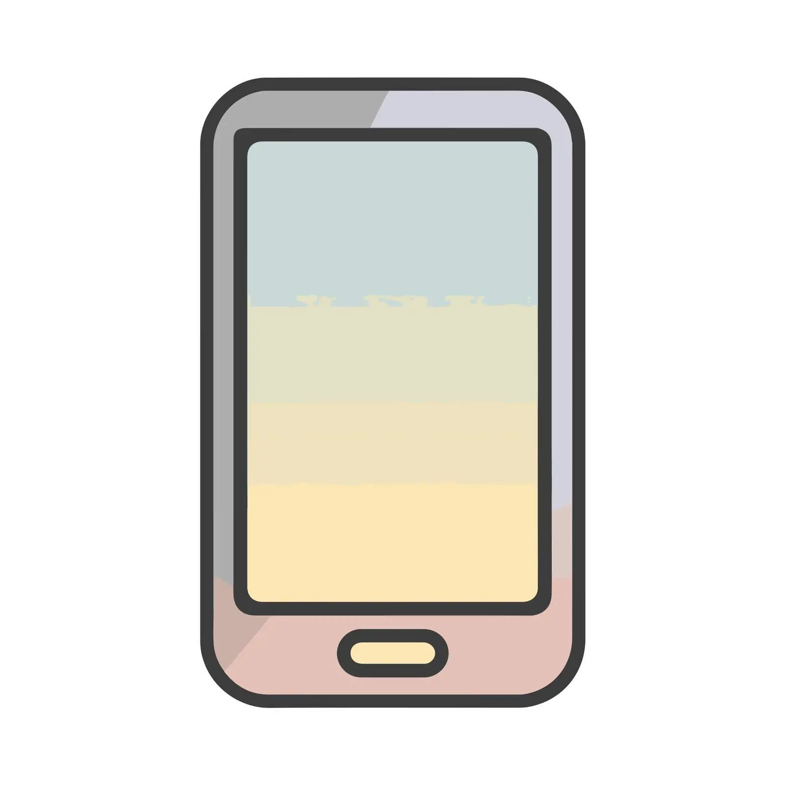 Smartphone Outline Icon — free download from Dotvec