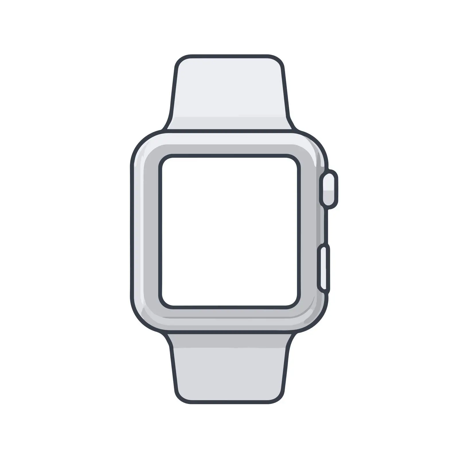 Outline Smartwatch Icon — free download from Dotvec