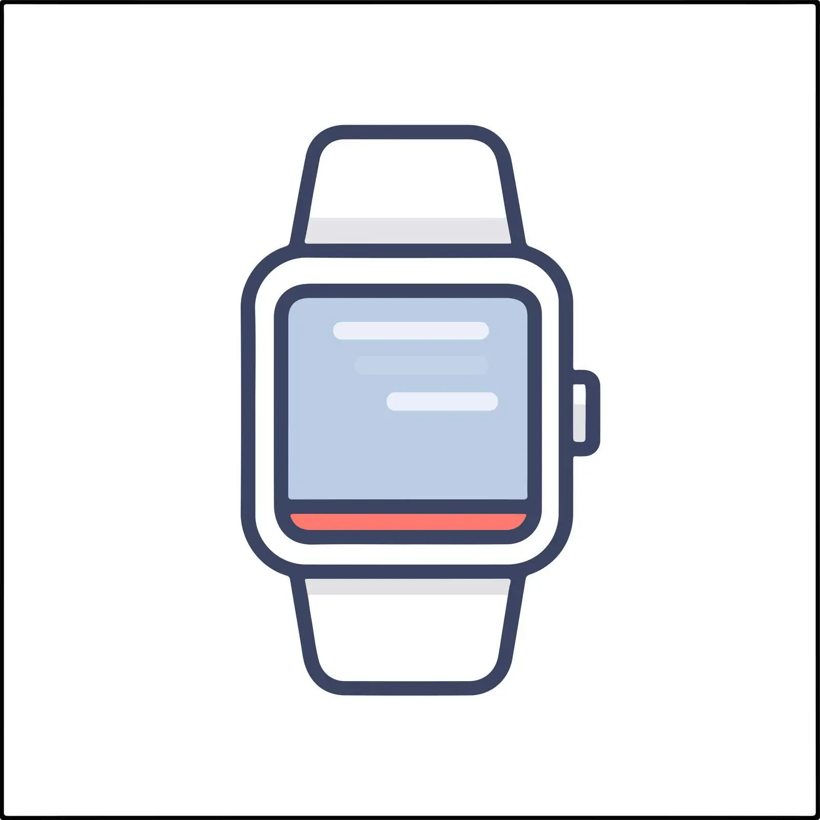 Smartwatch Pictogram Design Icon — free download from Dotvec