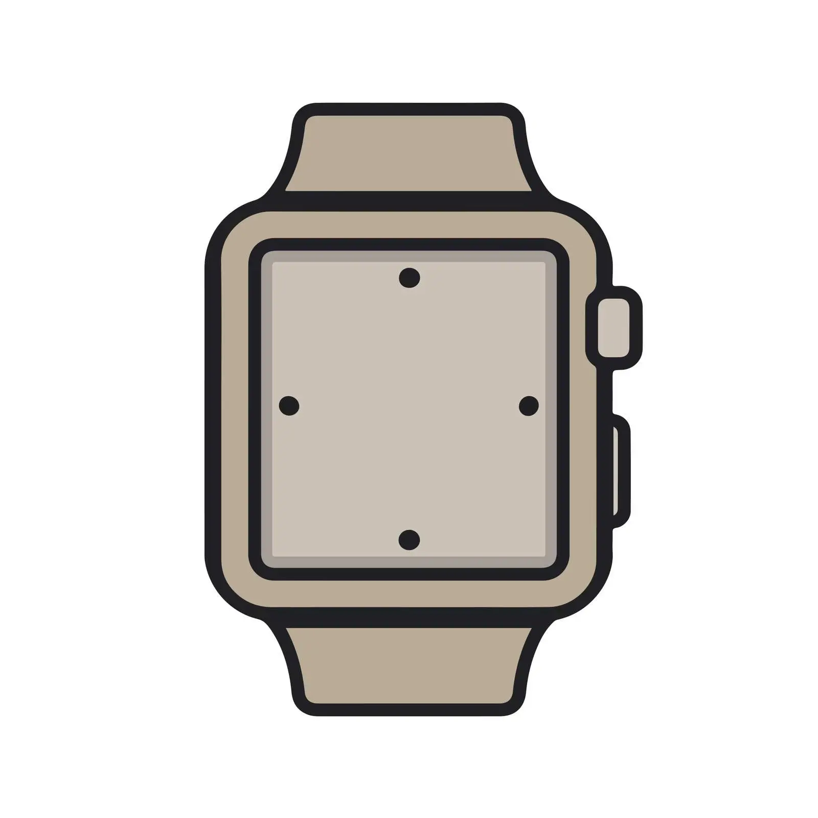Smartwatch Pictogram Design — free download from Dotvec