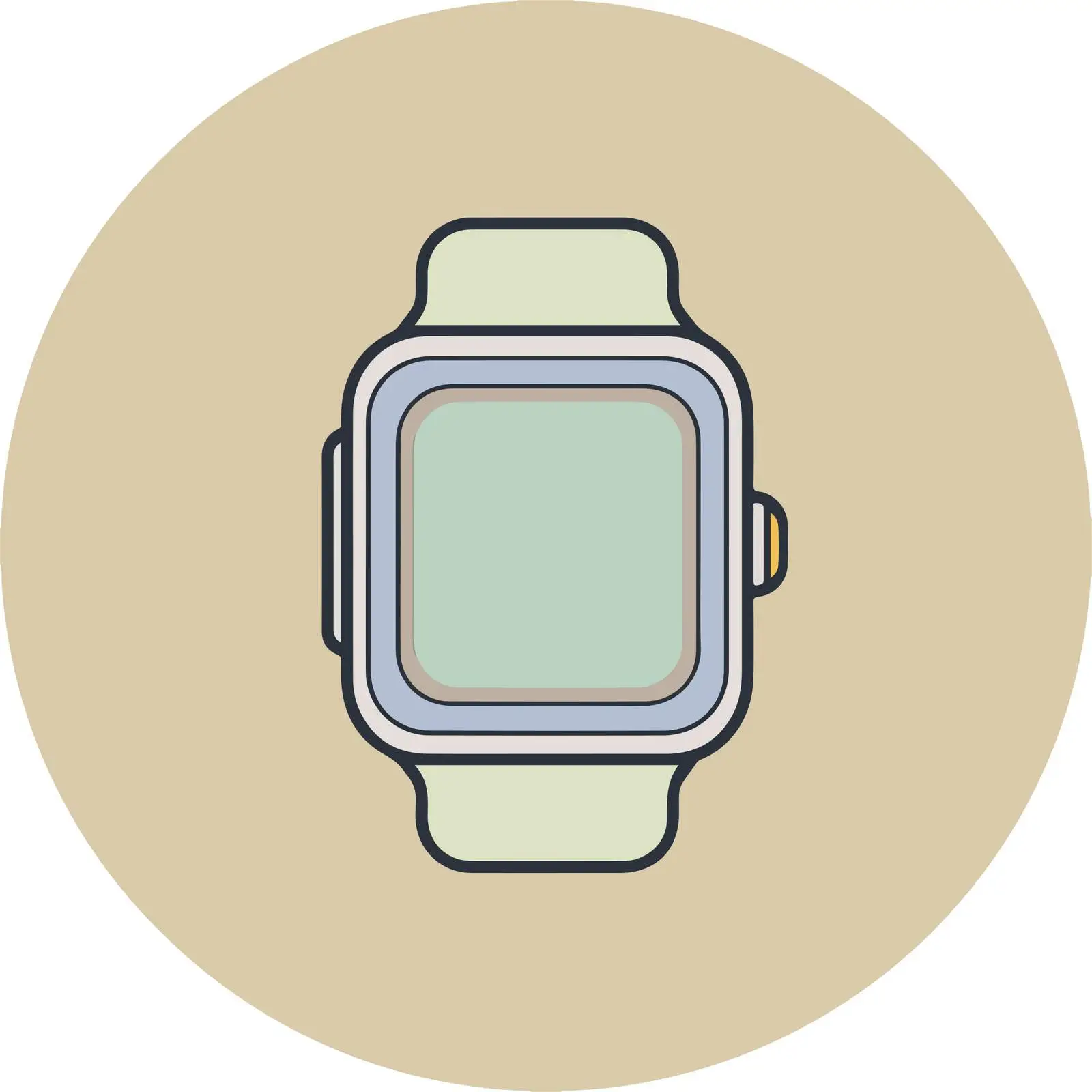 Smartwatch Icon Design — free download from Dotvec