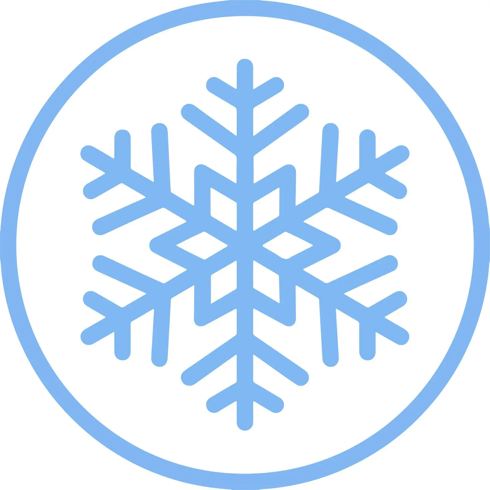 Snowflake Icon for Design Projects — free download from Dotvec