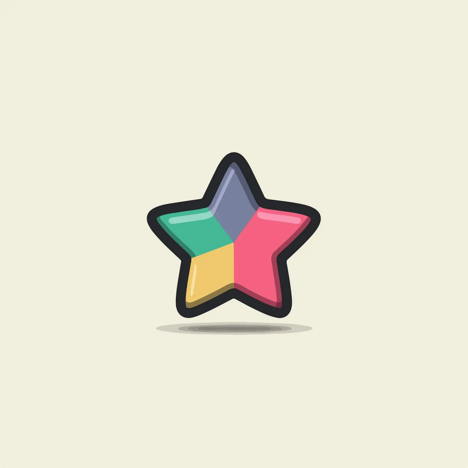 Clean Star Icon Design — free download from Dotvec