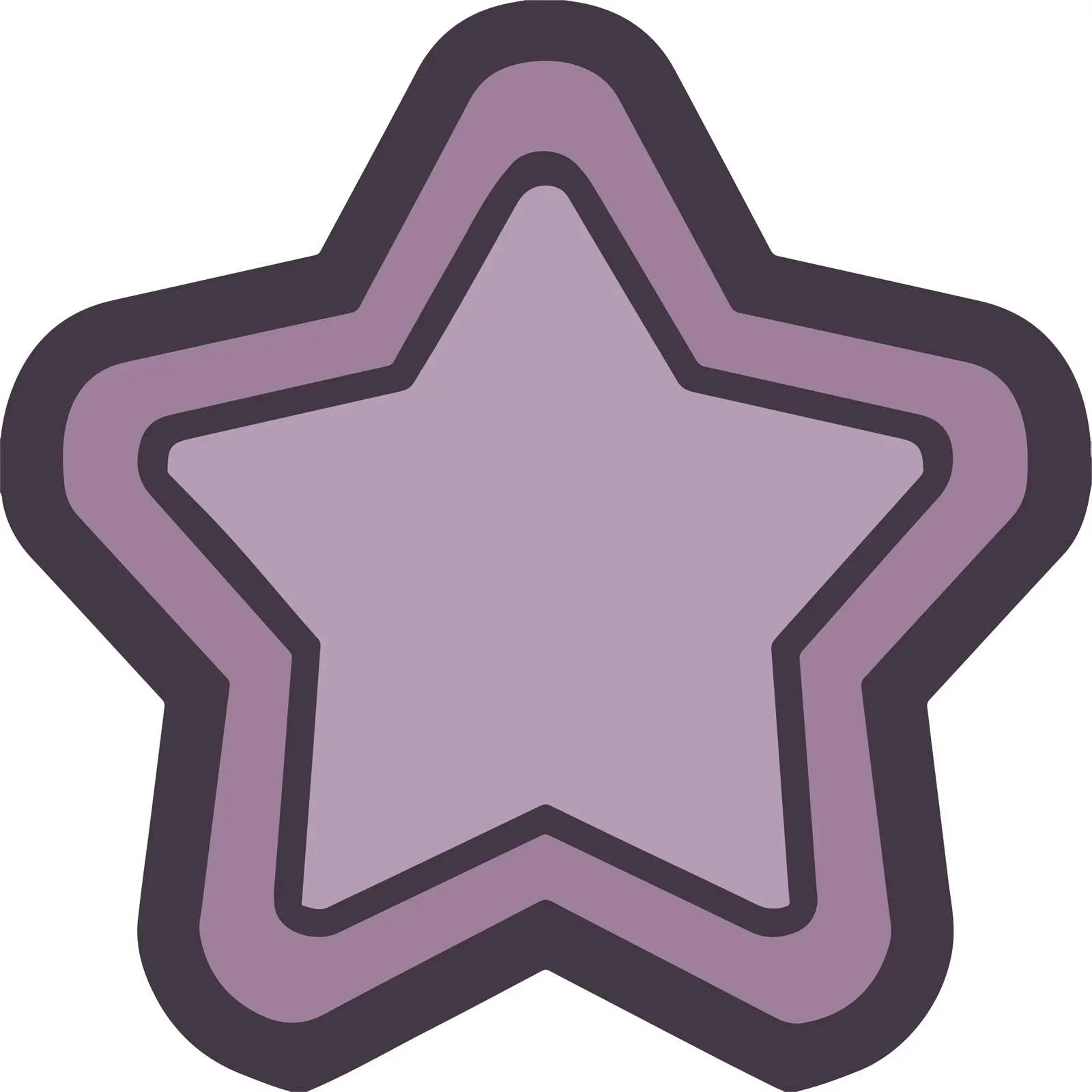 Geometric Star Icon — free download from Dotvec