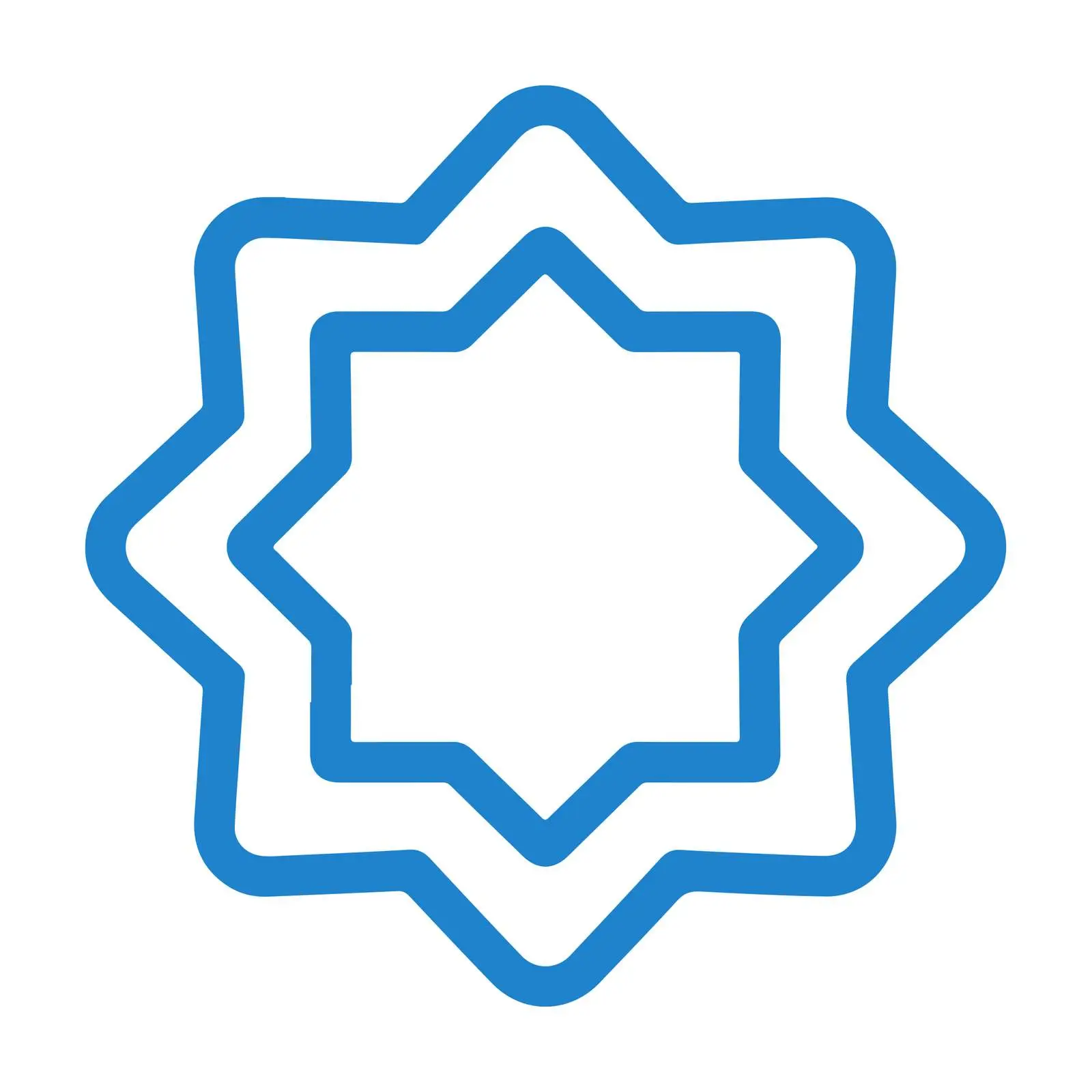 Simple Geometric Star Icon — free download from Dotvec