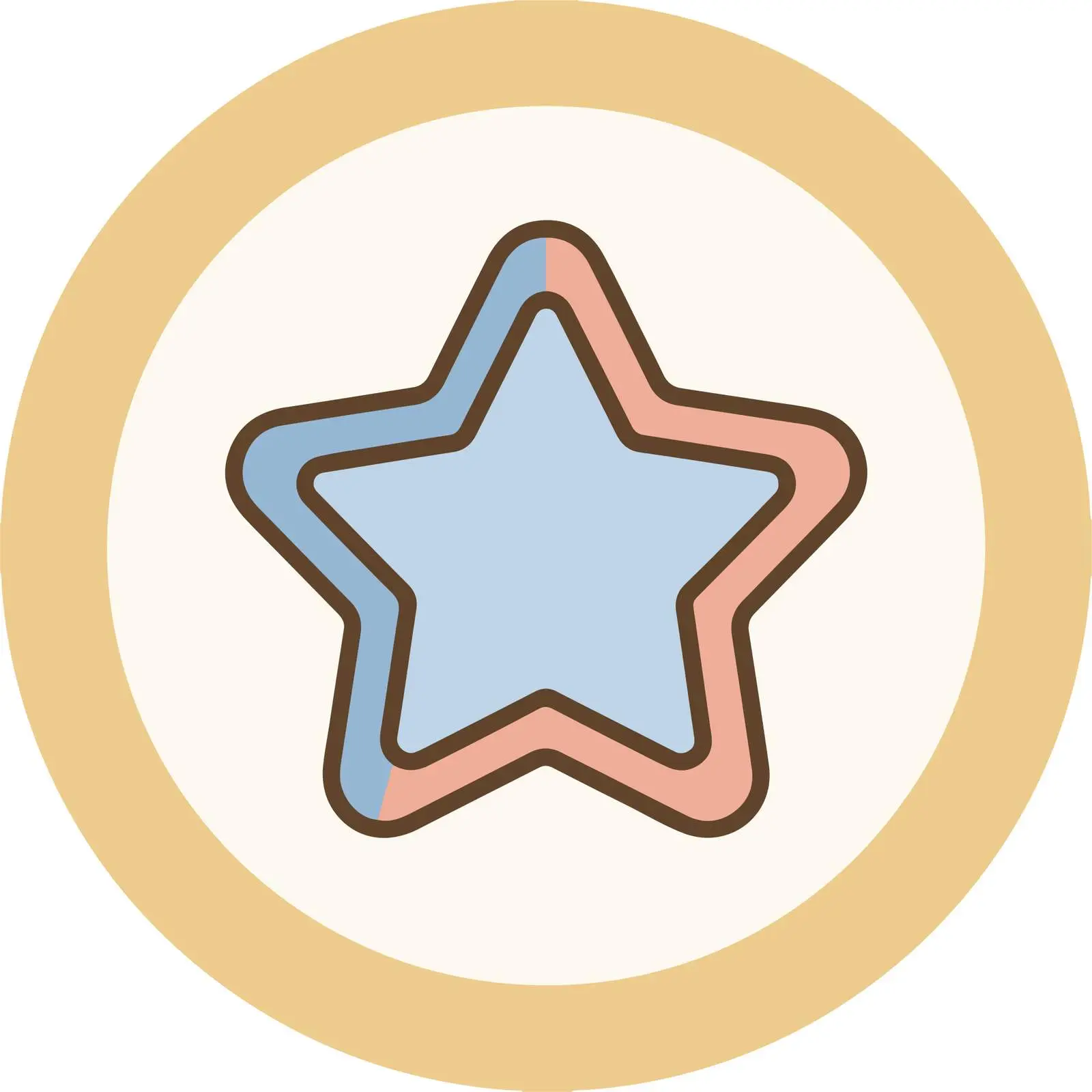 Flat Star Icon Design — free download from Dotvec