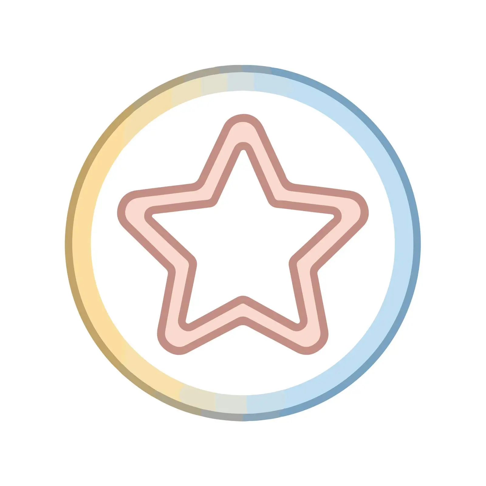 Minimal Star Icon Design — free download from Dotvec