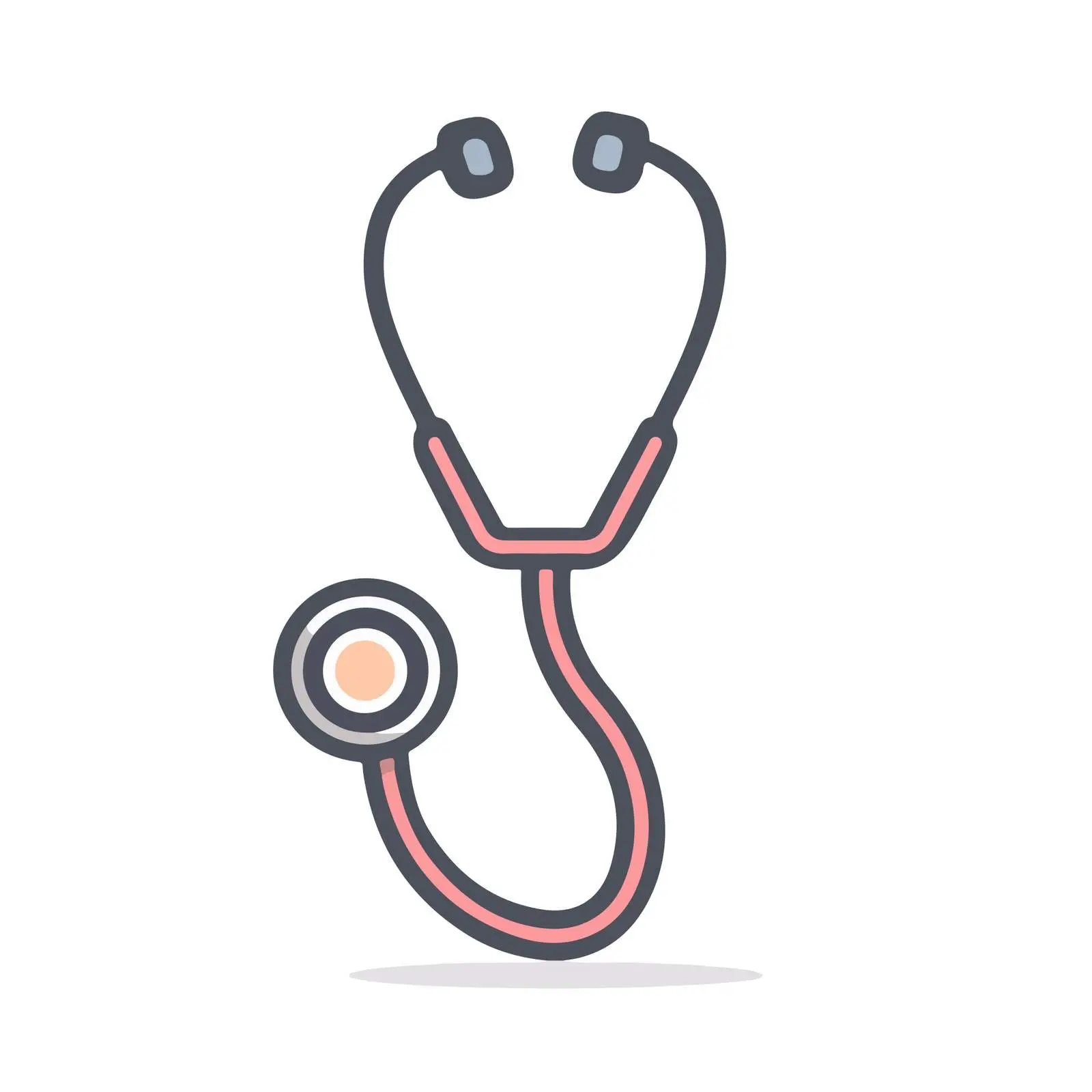 Stethoscope Icon Design — free download from Dotvec