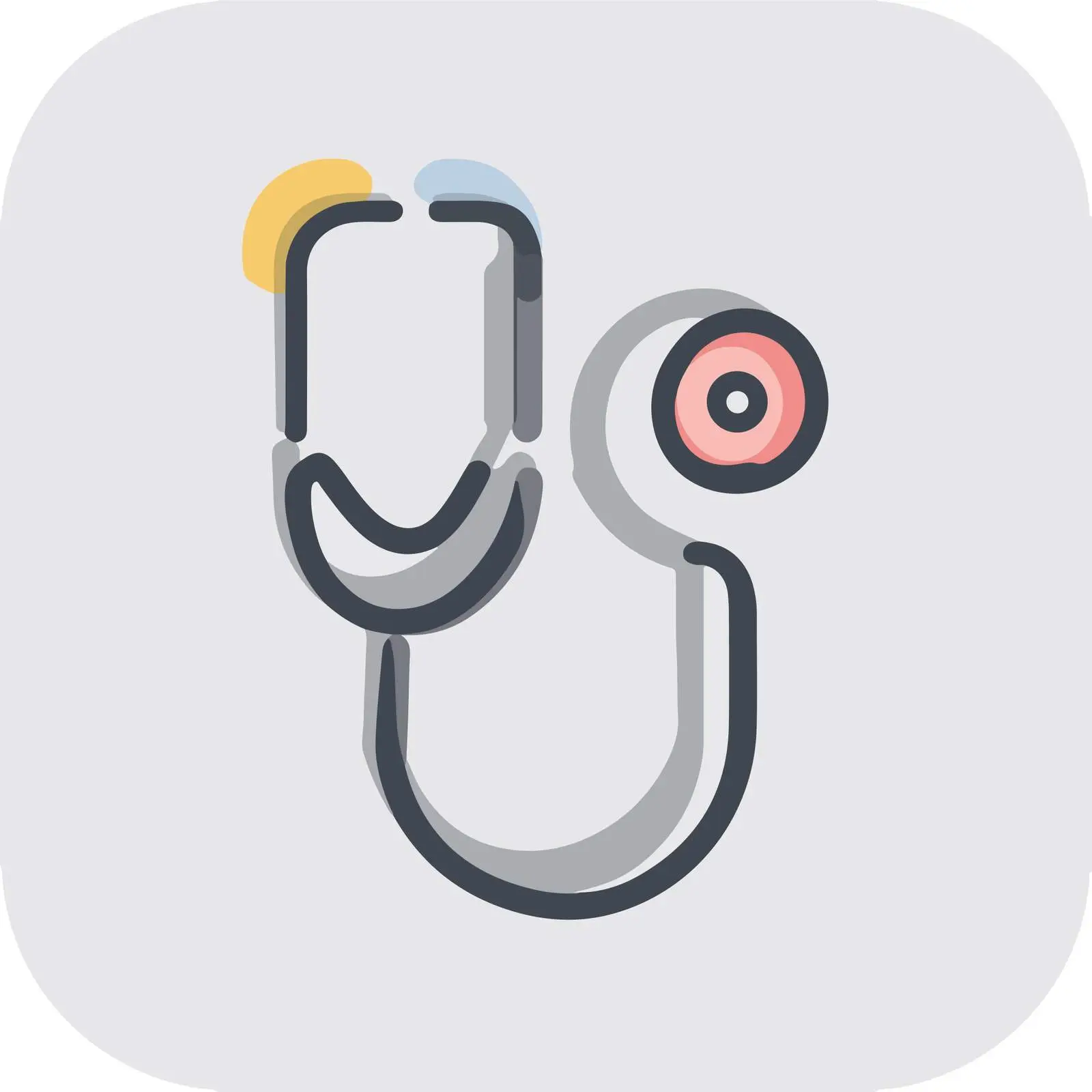 Medical Stethoscope Icon — free download from Dotvec