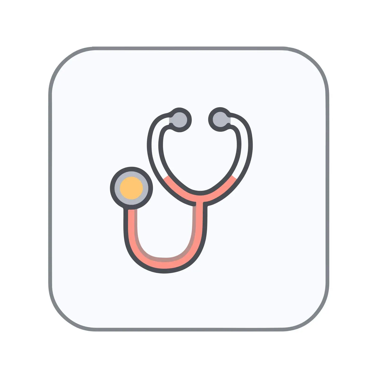 Medical Stethoscope Icon — free download from Dotvec