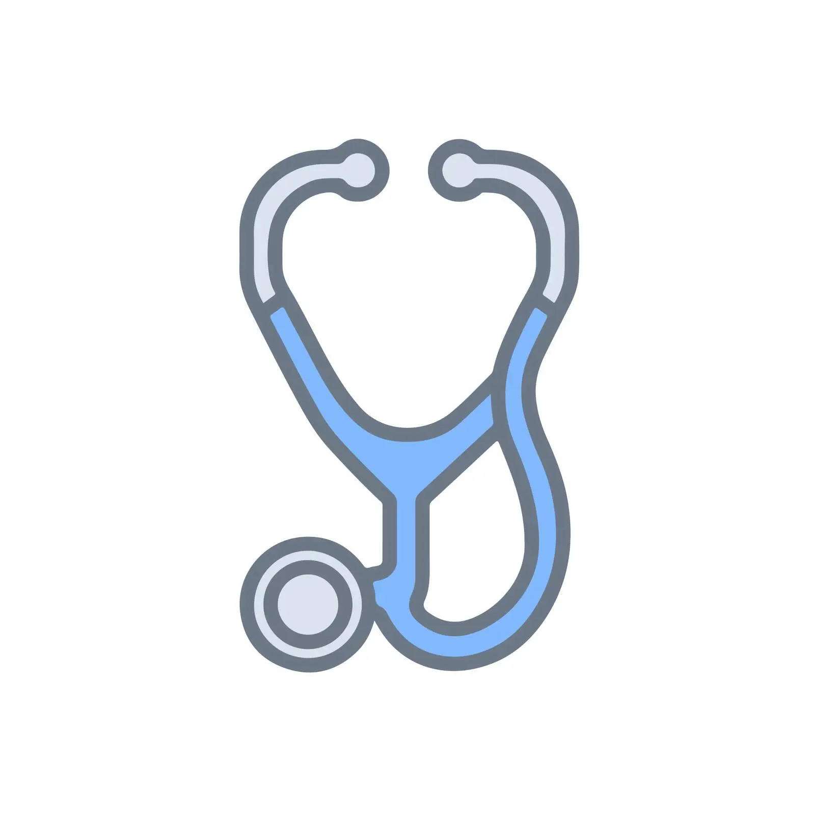 Stethoscope Glyph Icon — free download from Dotvec