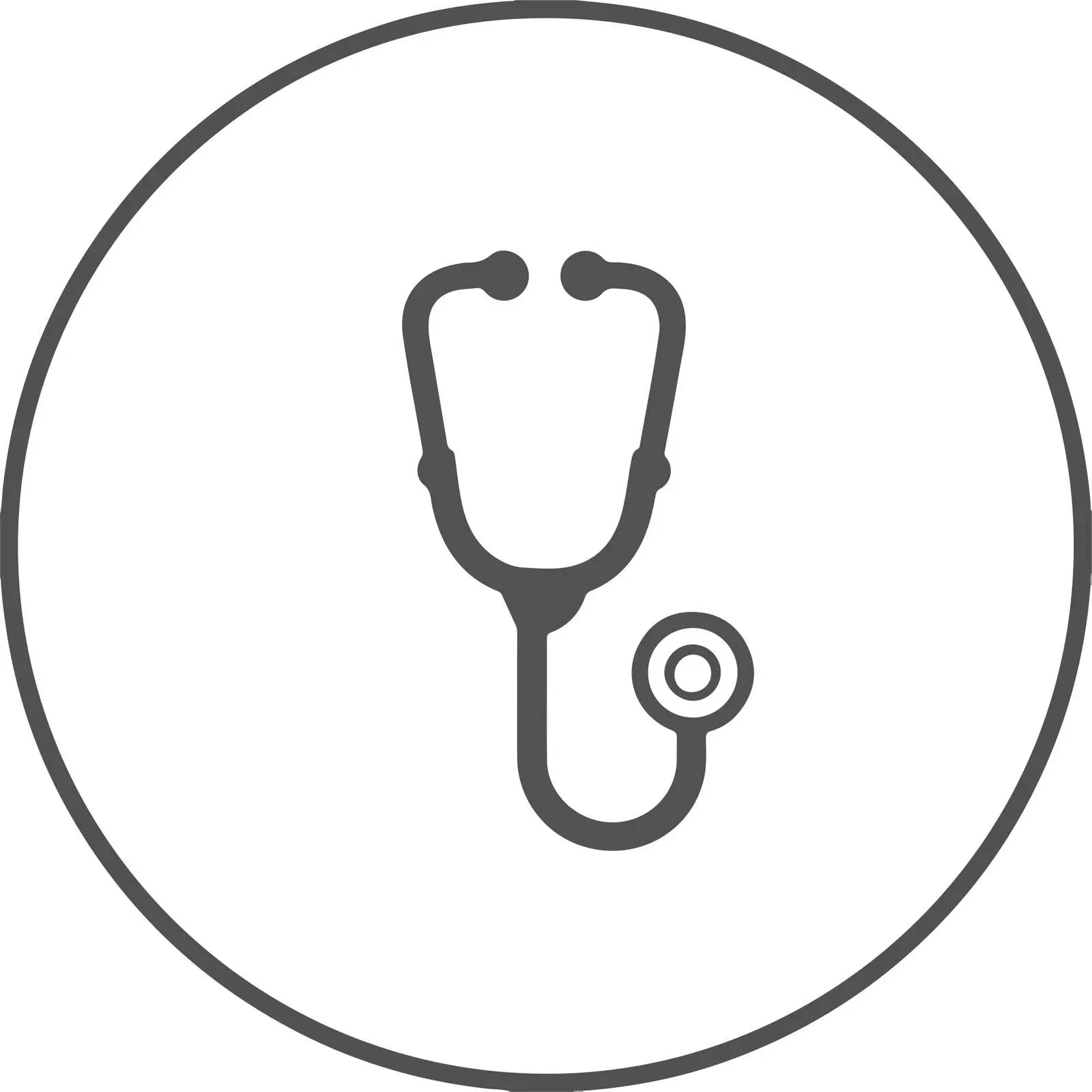 Medical Stethoscope Icon — free download from Dotvec