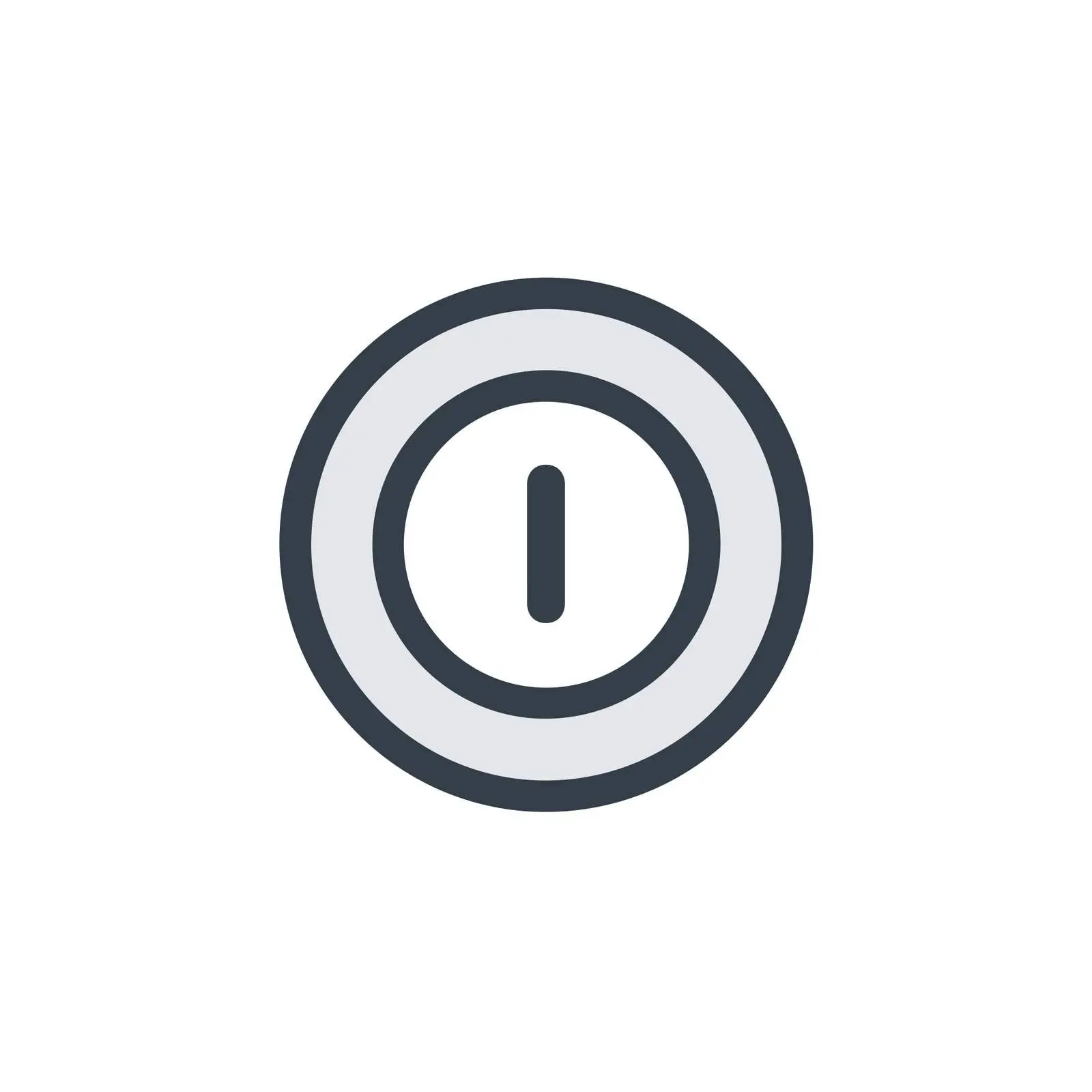 Stop Button Icon — free download from Dotvec