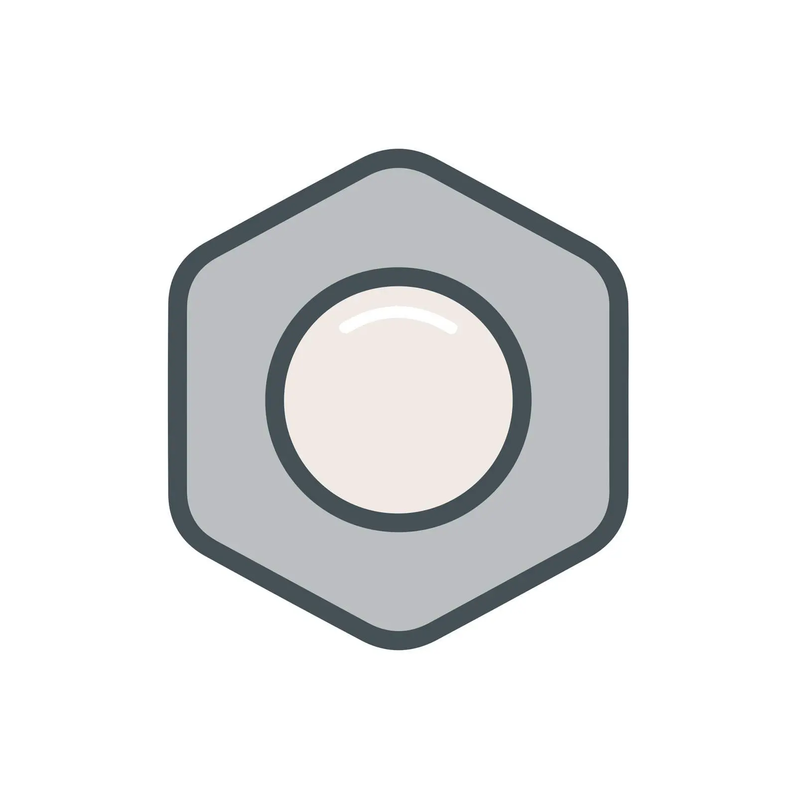 Outline Stop Button Icon — free download from Dotvec