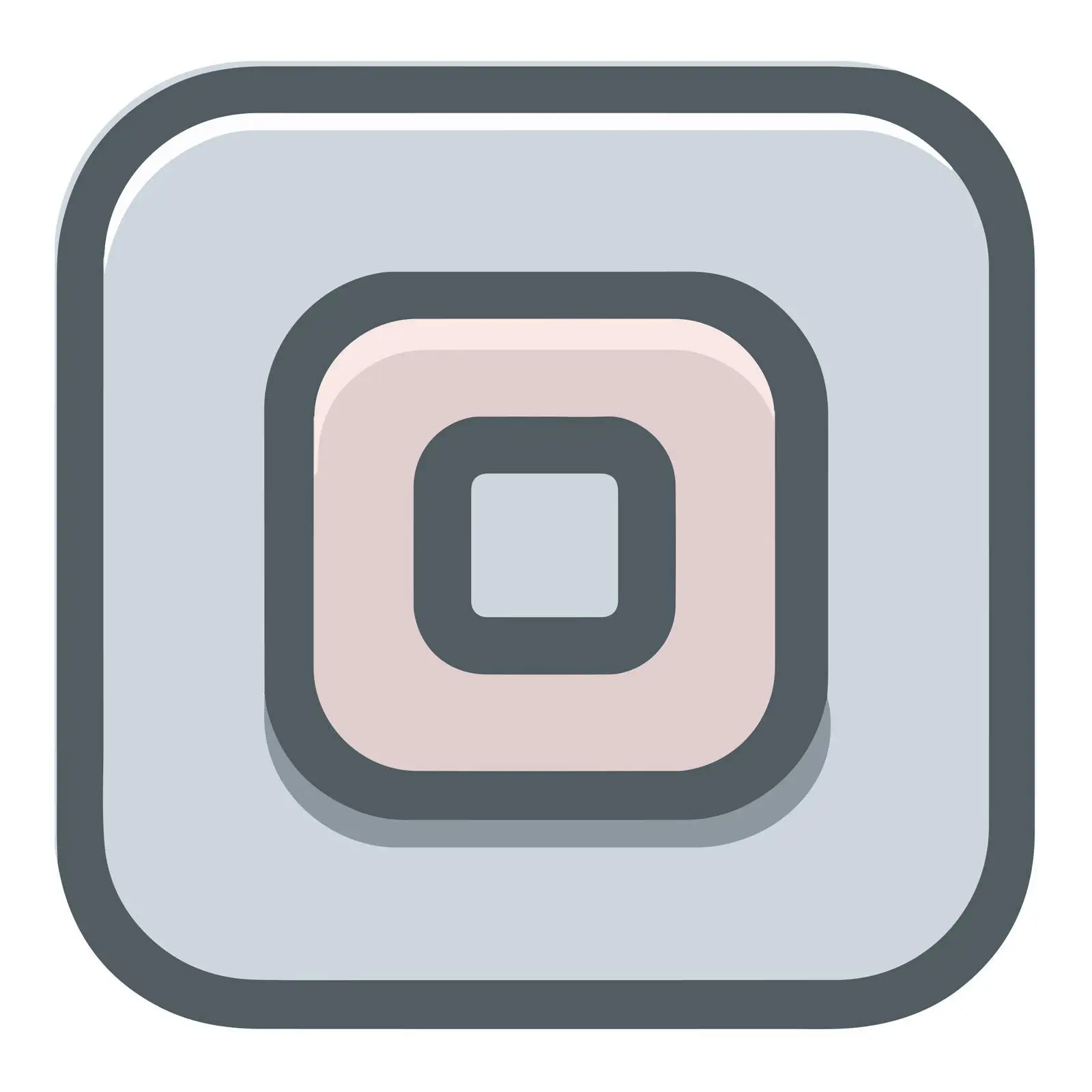 Geometric Stop Button Icon — free download from Dotvec