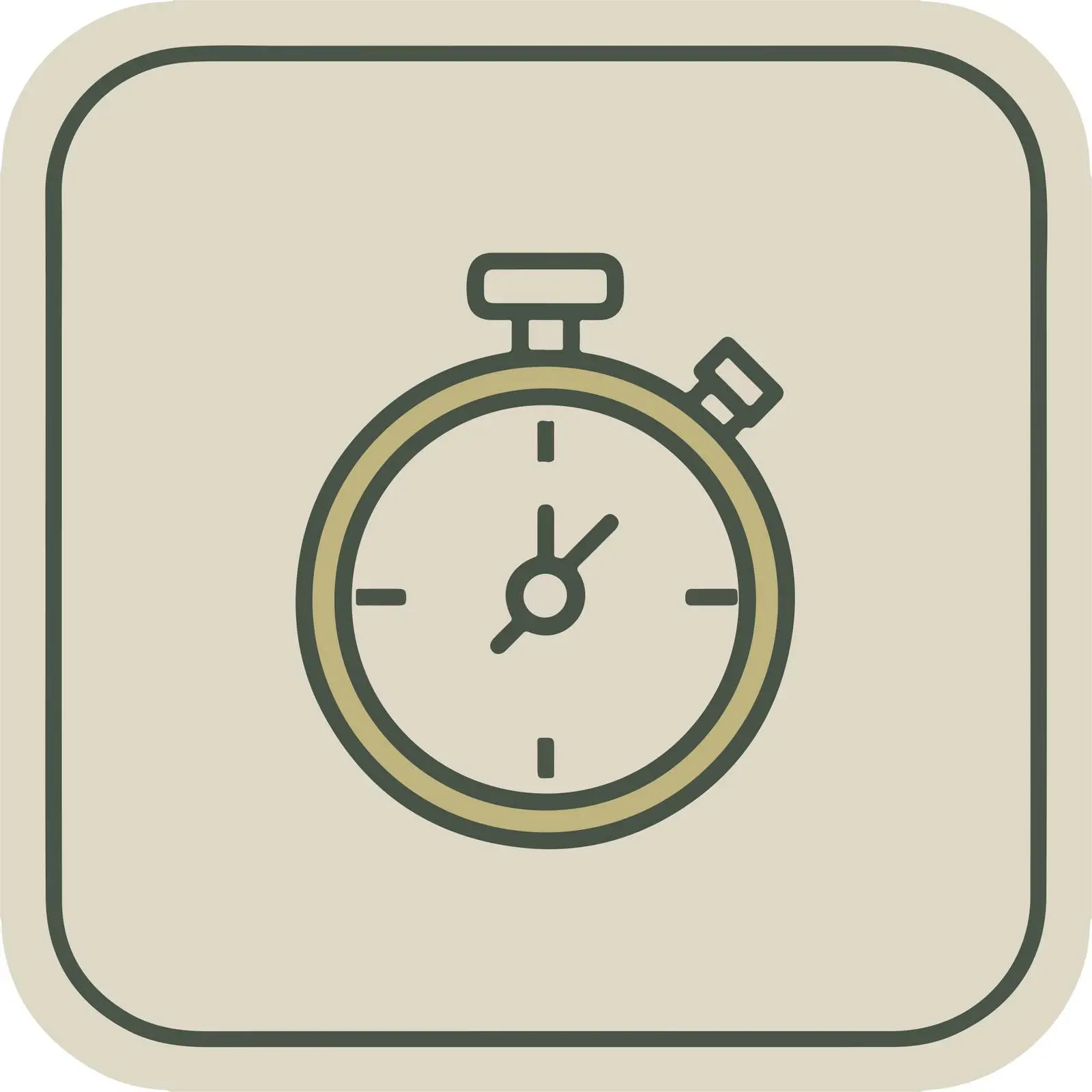 Stopwatch Clean UI Icon — free download from Dotvec