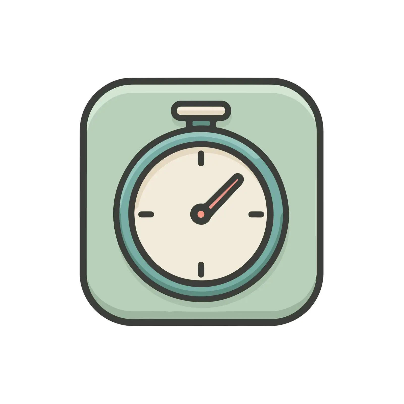 Stopwatch Icon Design — free download from Dotvec