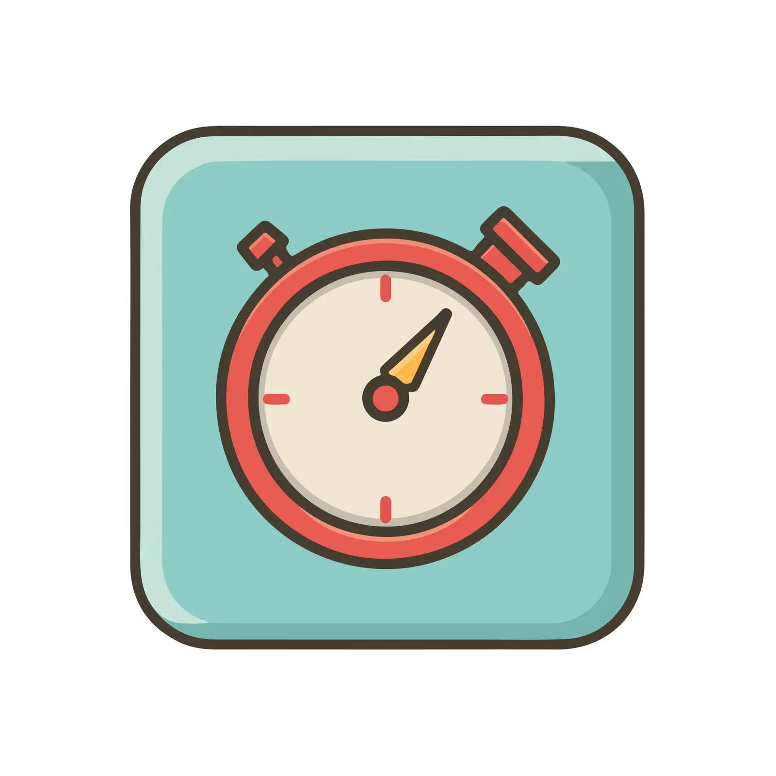 Simple Stopwatch Icon — free download from Dotvec