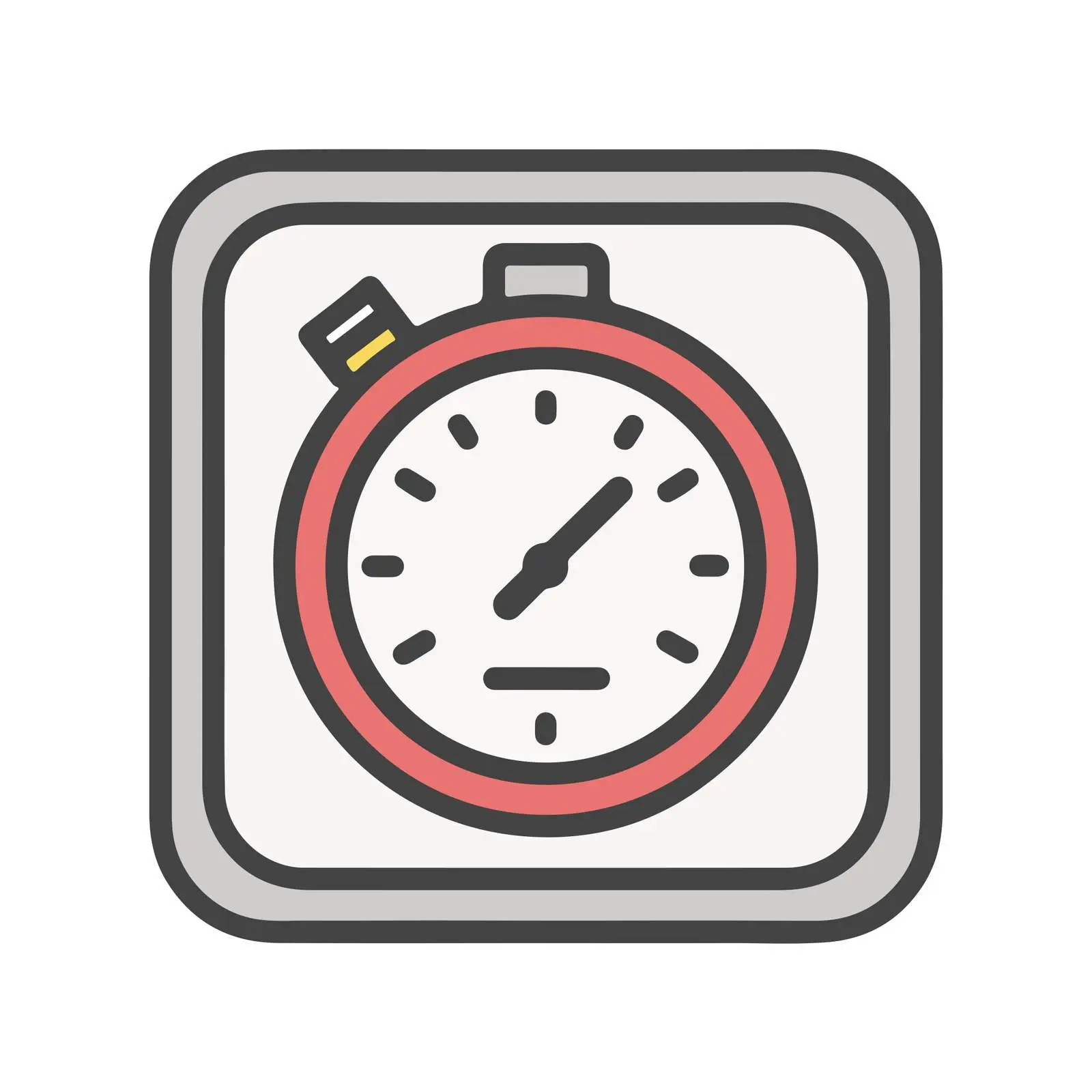 Simple Stopwatch Icon — free download from Dotvec
