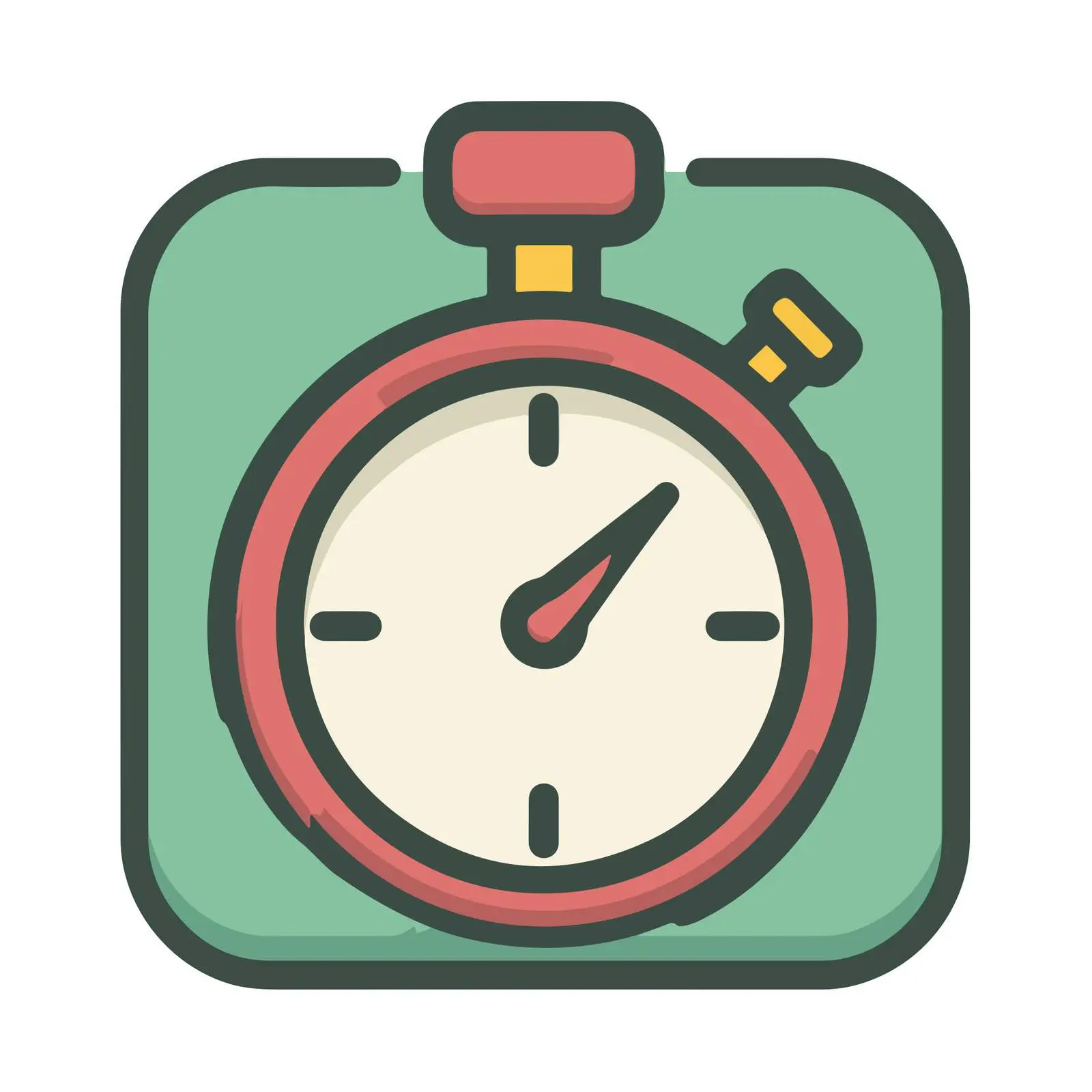 Stopwatch Icon Design — free download from Dotvec
