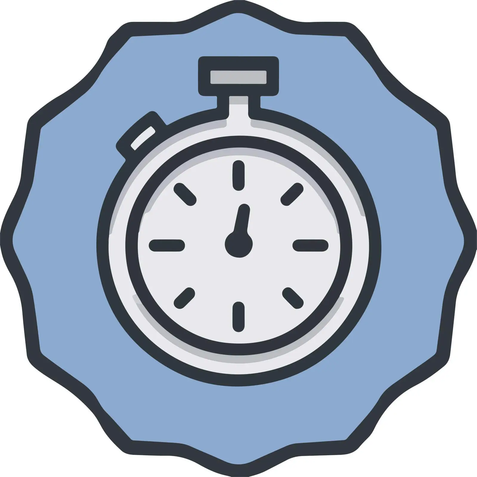 Stopwatch Icon for Time Tracking — free download from Dotvec