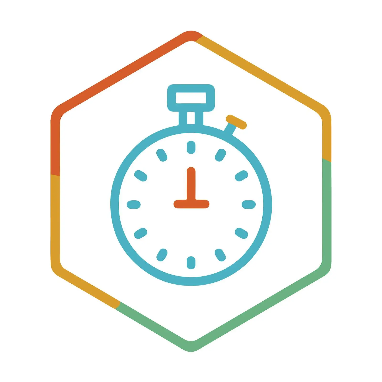 Outline Stopwatch Icon — free download from Dotvec