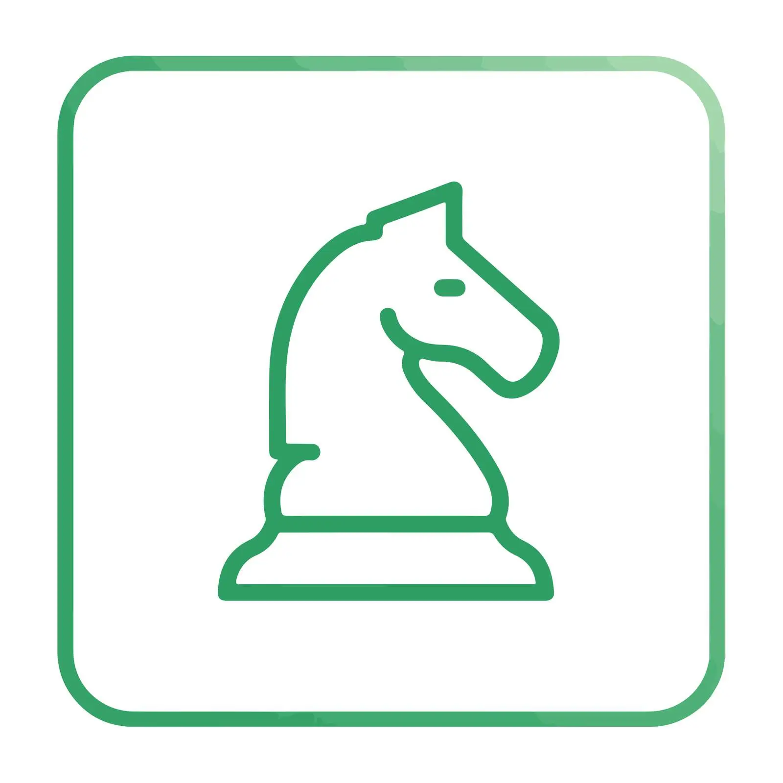 Strategy Chess Knight Icon — free download from Dotvec