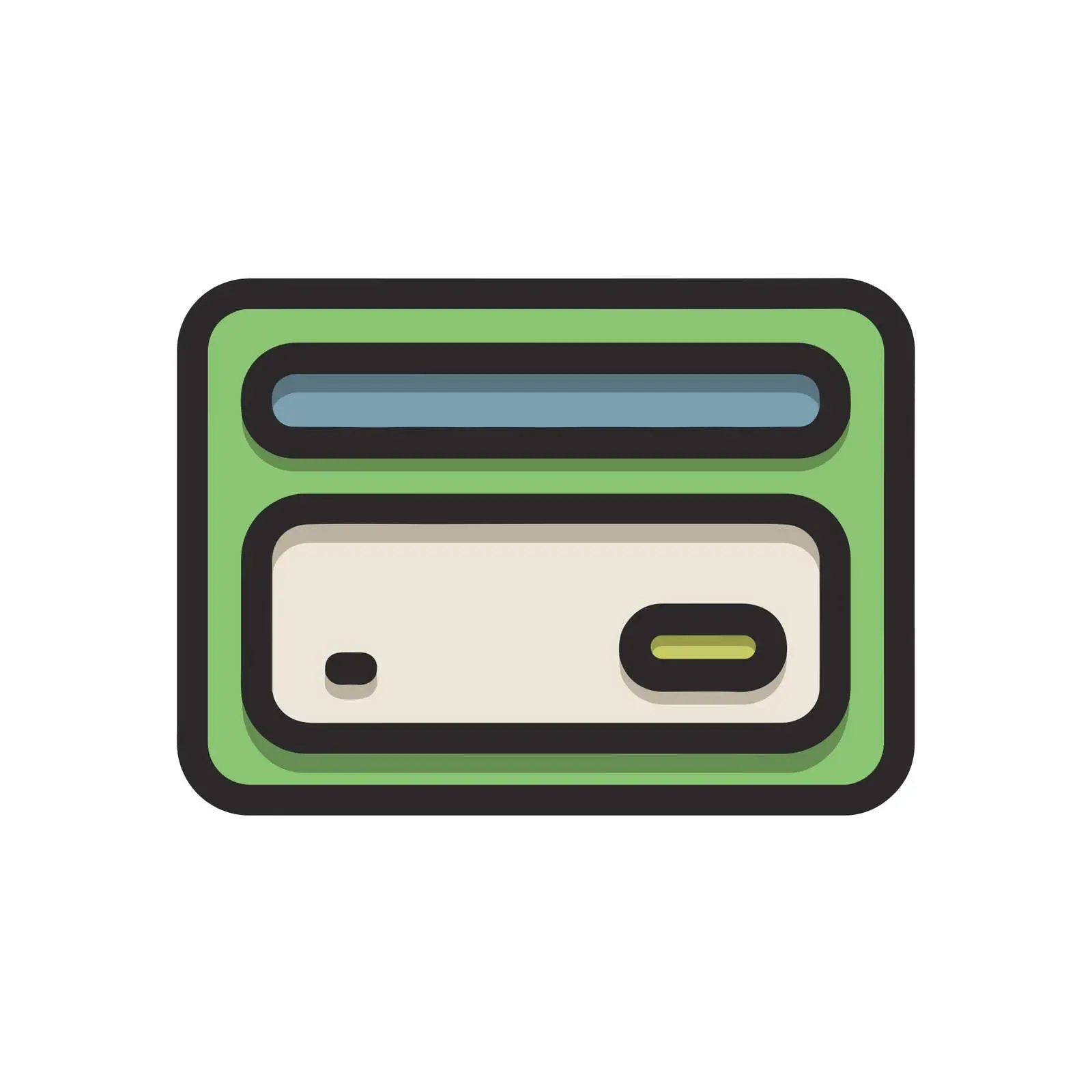 Outline Subscription Icon Design — free download from Dotvec