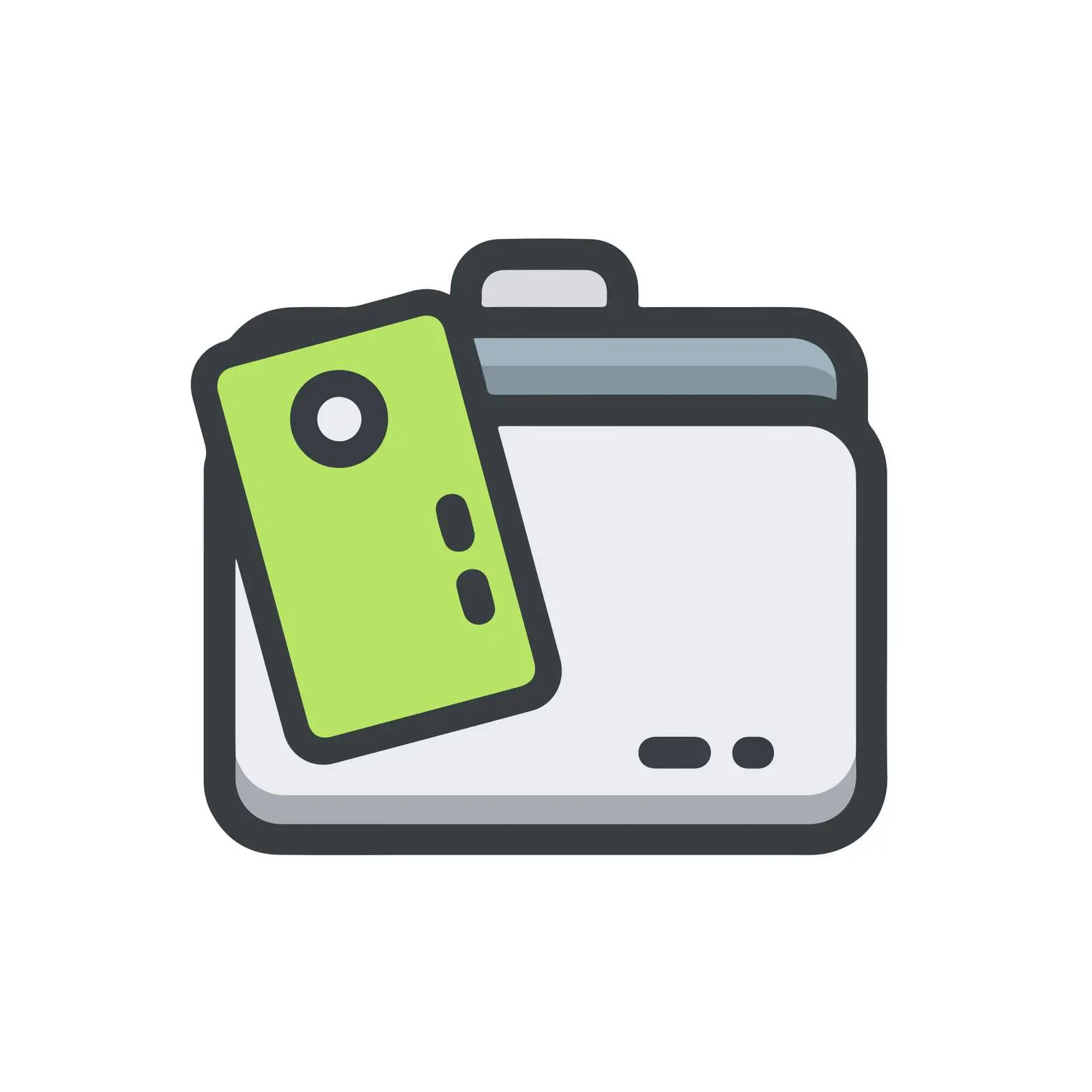 Subscription flat icon design — free download from Dotvec