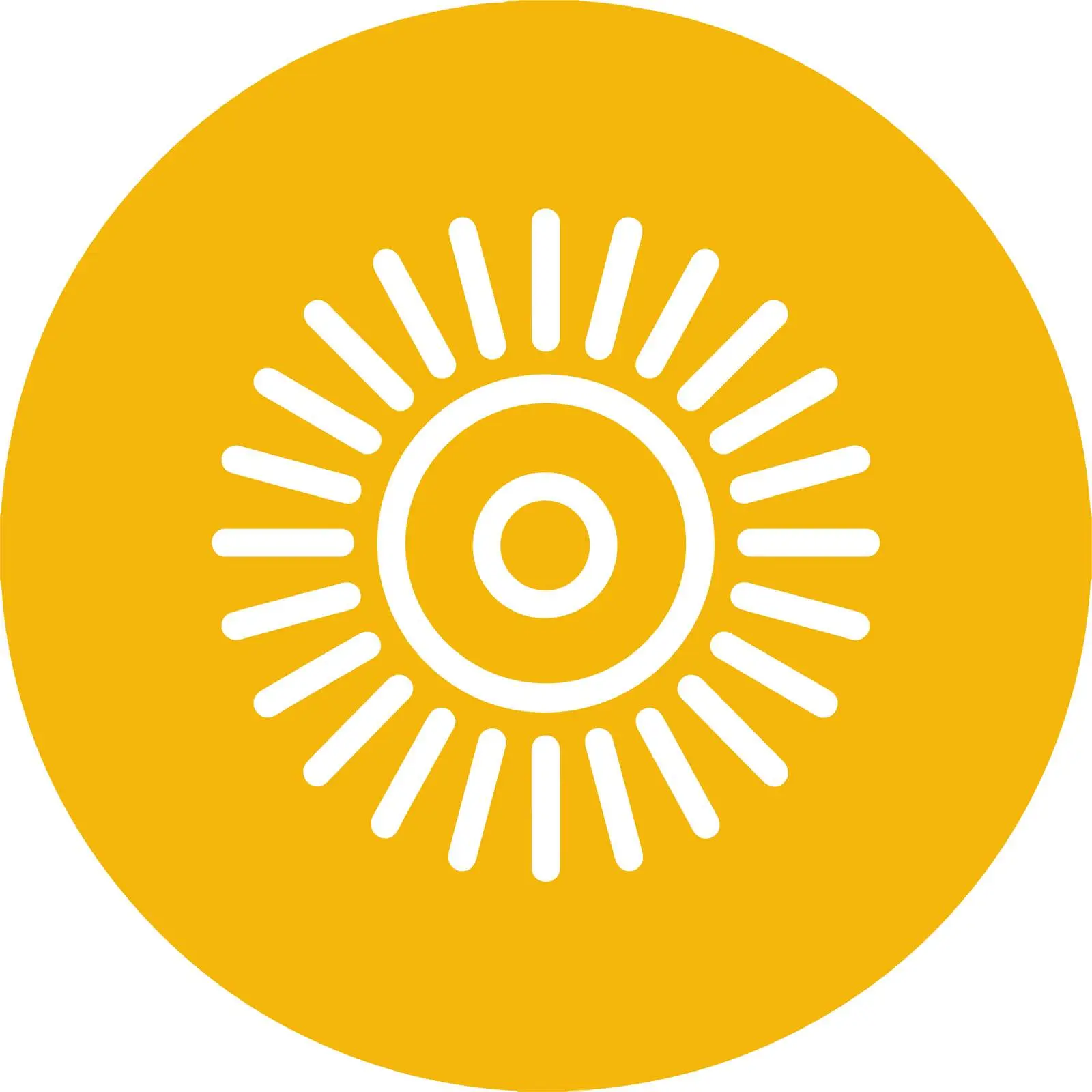 Minimal Sun Icon — free download from Dotvec