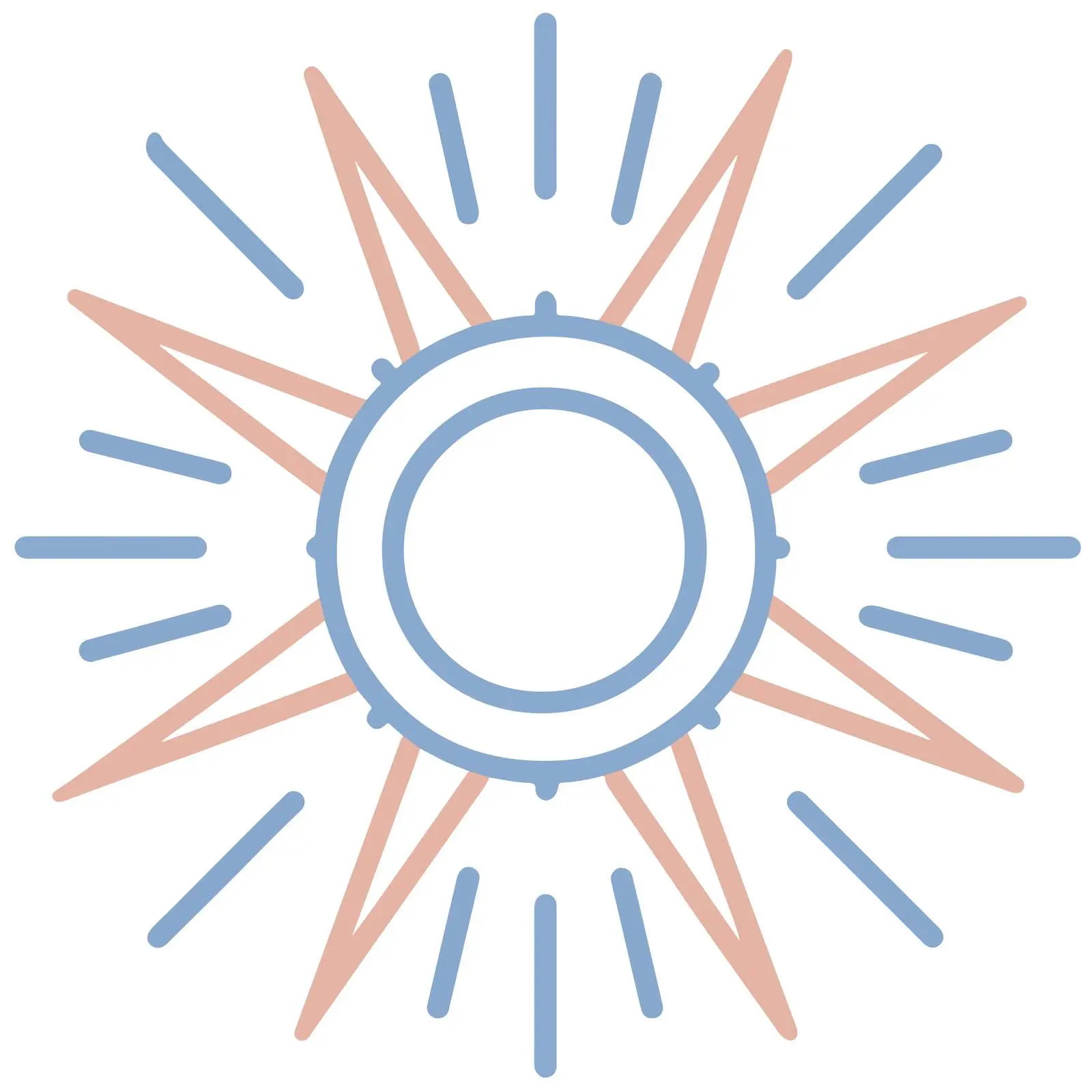 Minimal Sun Icon — free download from Dotvec