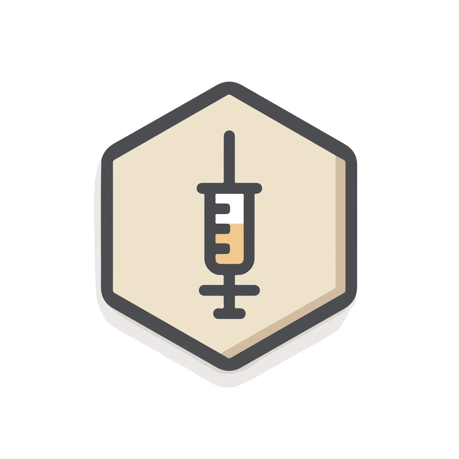 Syringe Outline Icon — free download from Dotvec