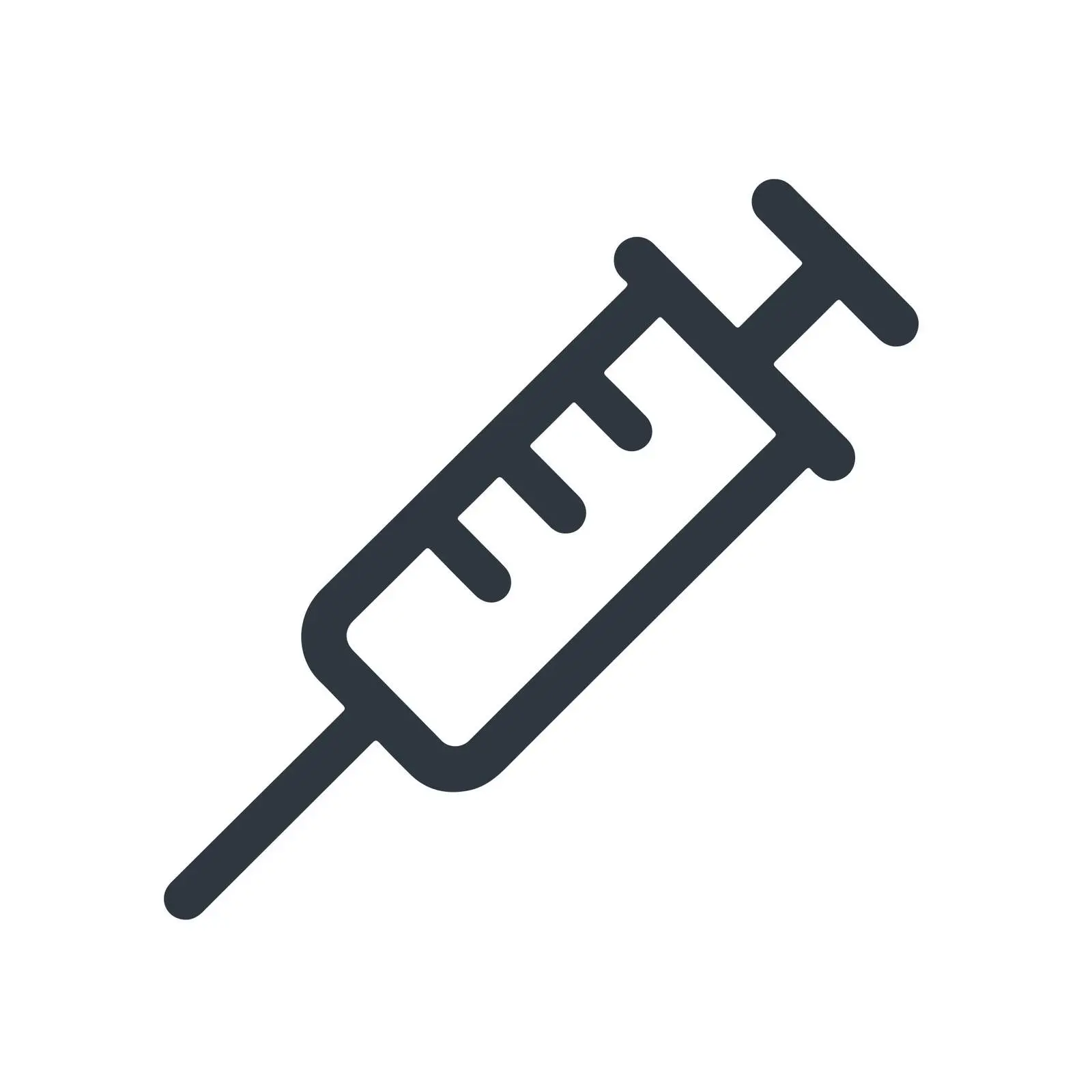Medical Syringe Icon — free download from Dotvec