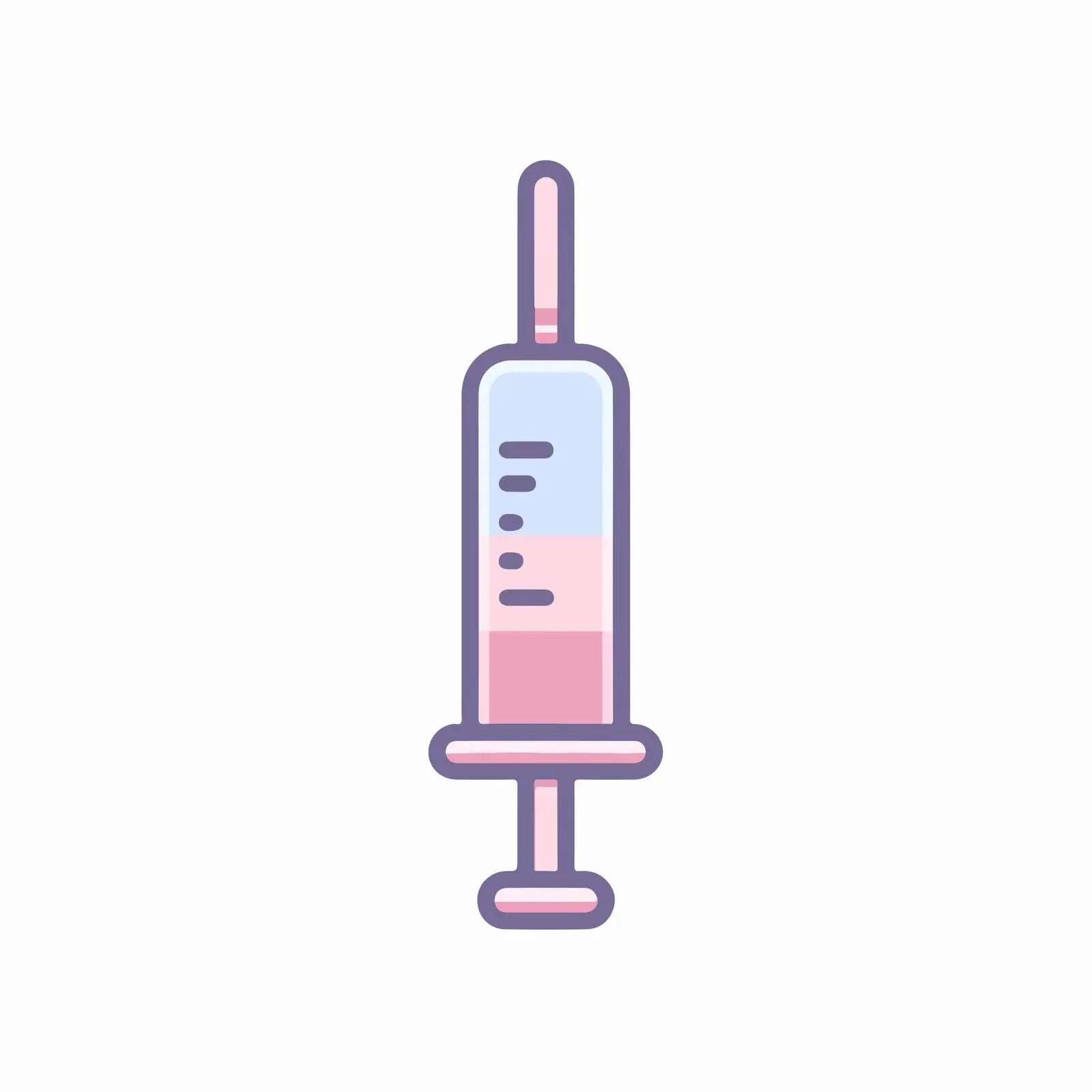 Flat Syringe Icon — free download from Dotvec