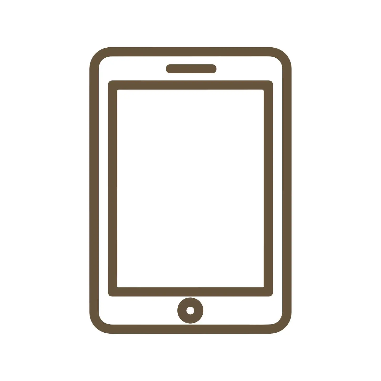 Tablet Pictogram Icon — free download from Dotvec