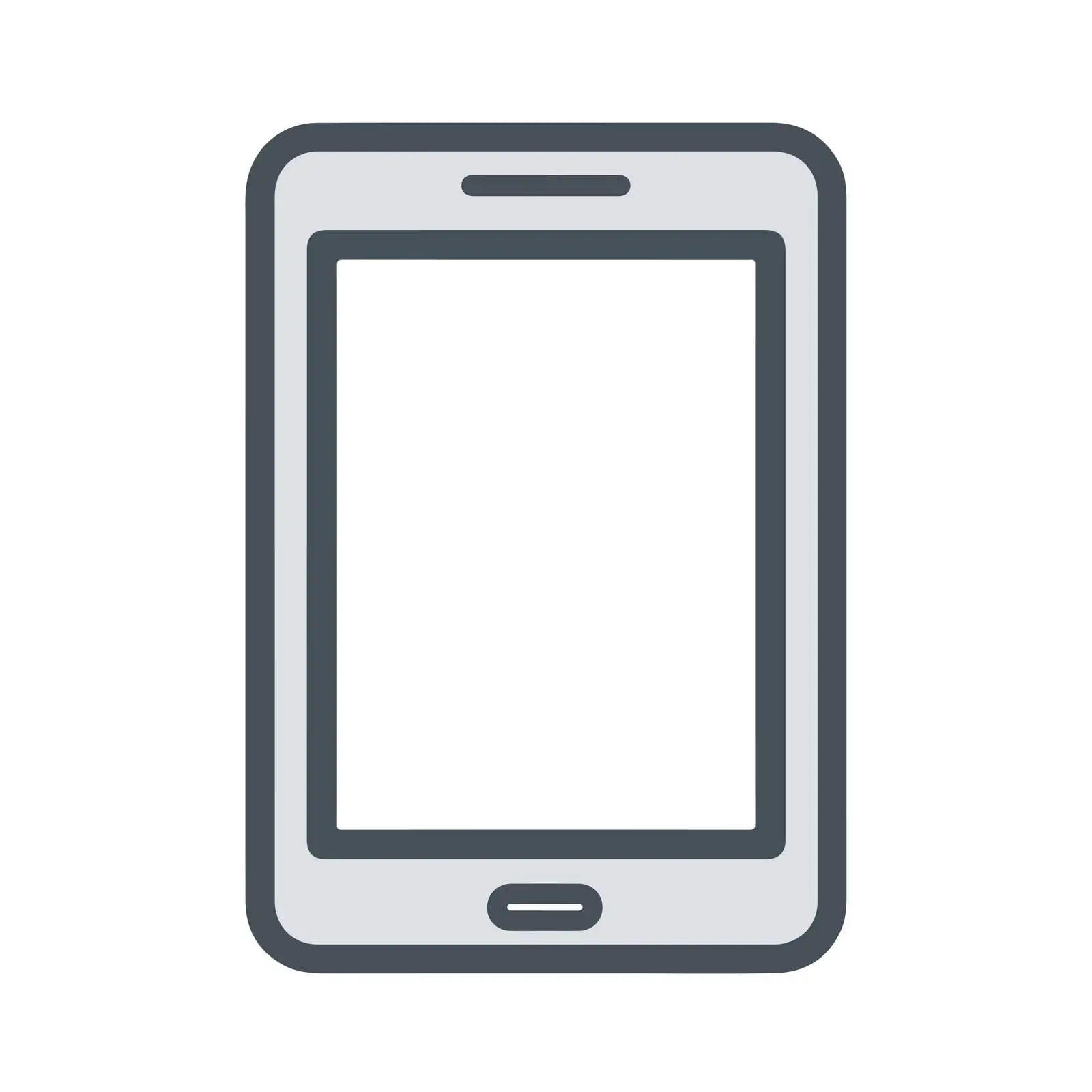 Tablet Pictogram Icon — free download from Dotvec