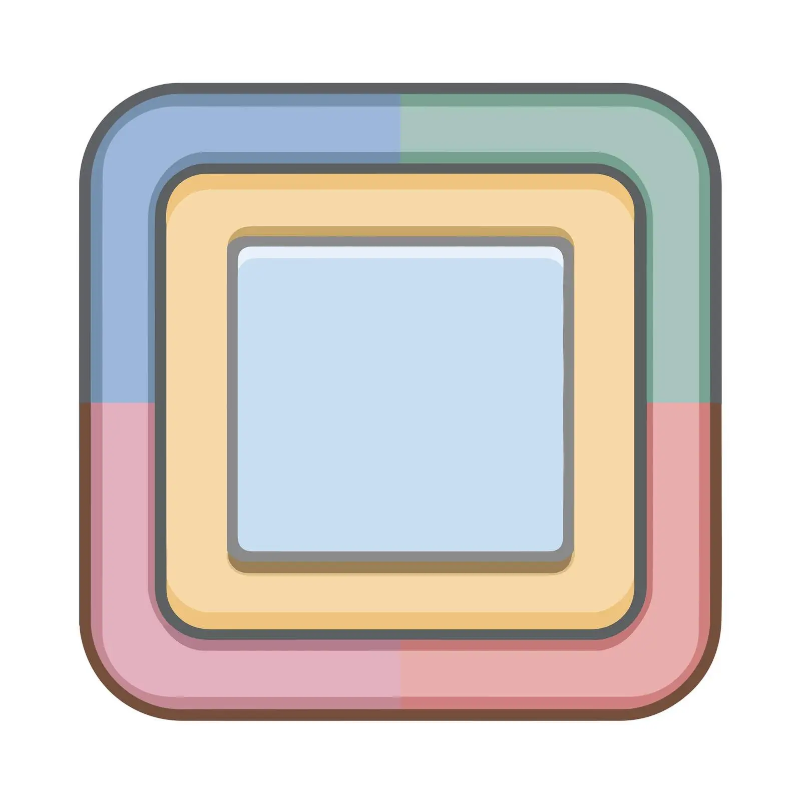 Simple Geometric Tablet Icon — free download from Dotvec