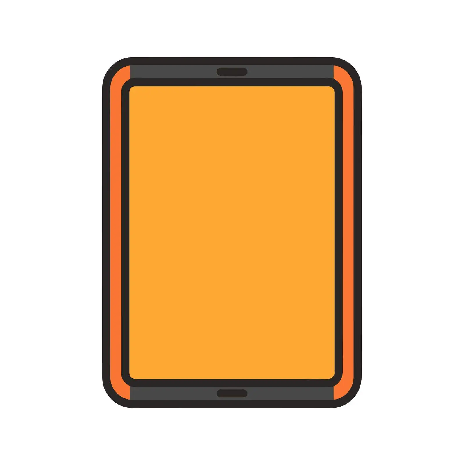 Minimal Tablet Icon Design — free download from Dotvec