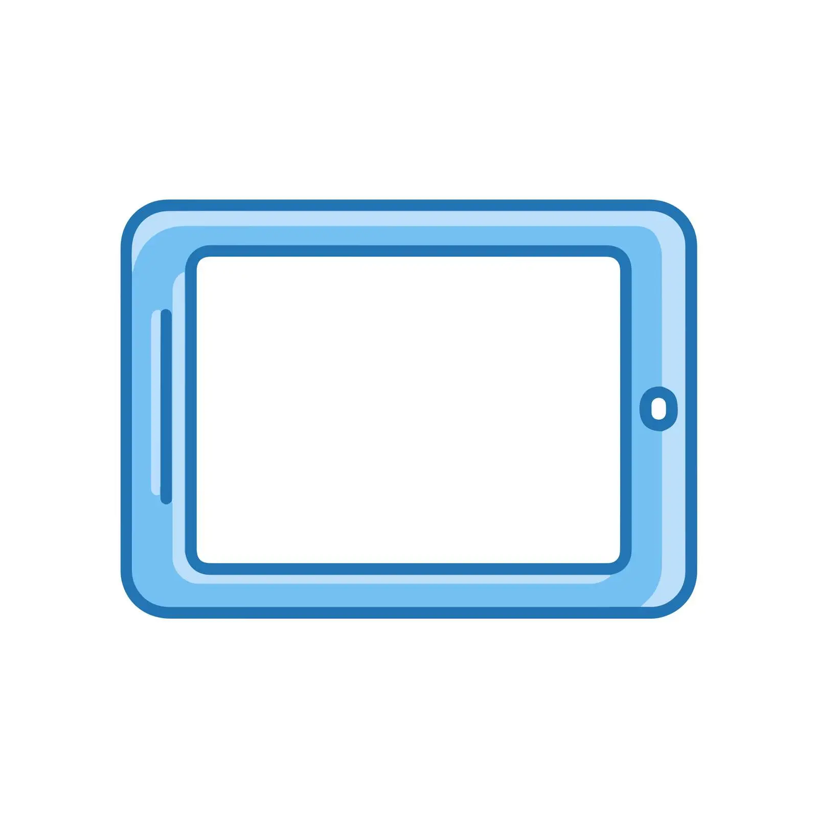 Outline Tablet Icon — free download from Dotvec