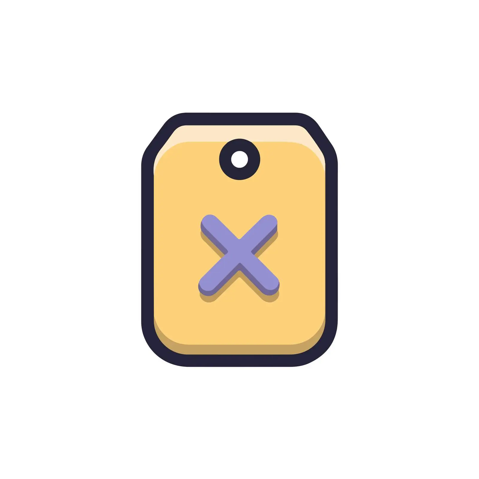 Clean UI Tag Icon — free download from Dotvec