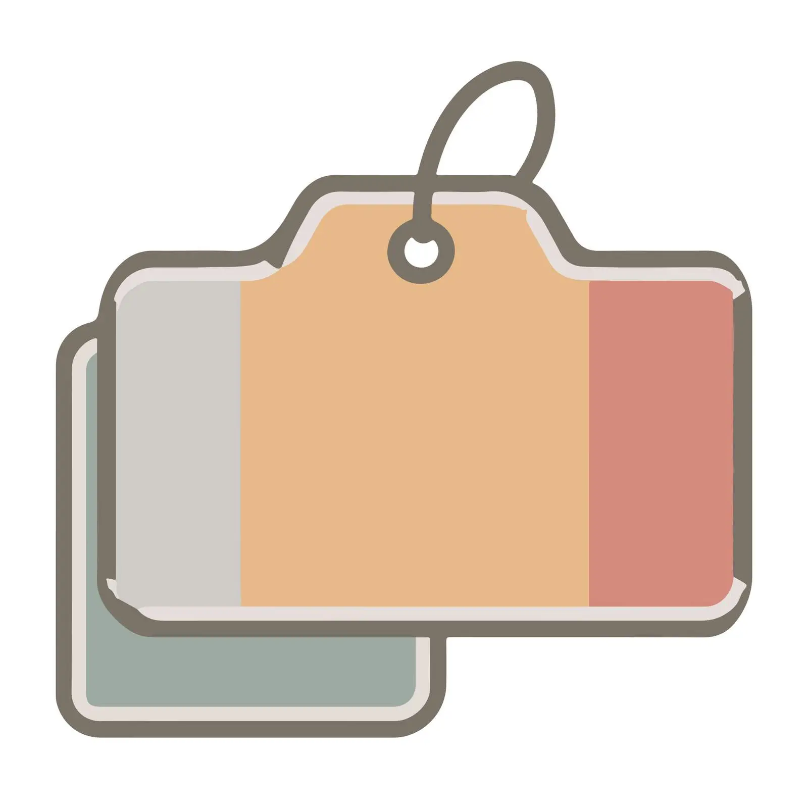 Flat Tag Icon Design — free download from Dotvec