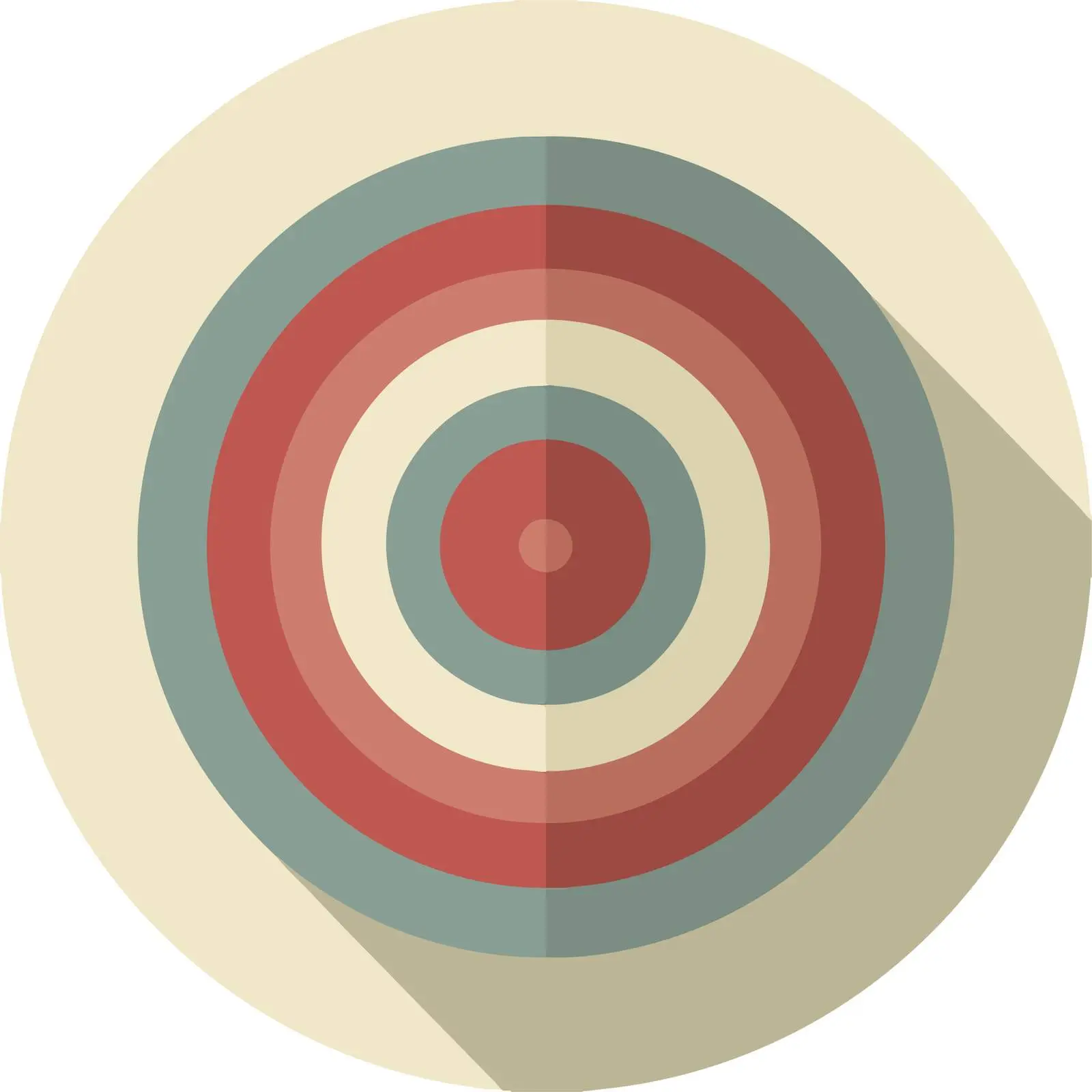 Outline Target Icon — free download from Dotvec