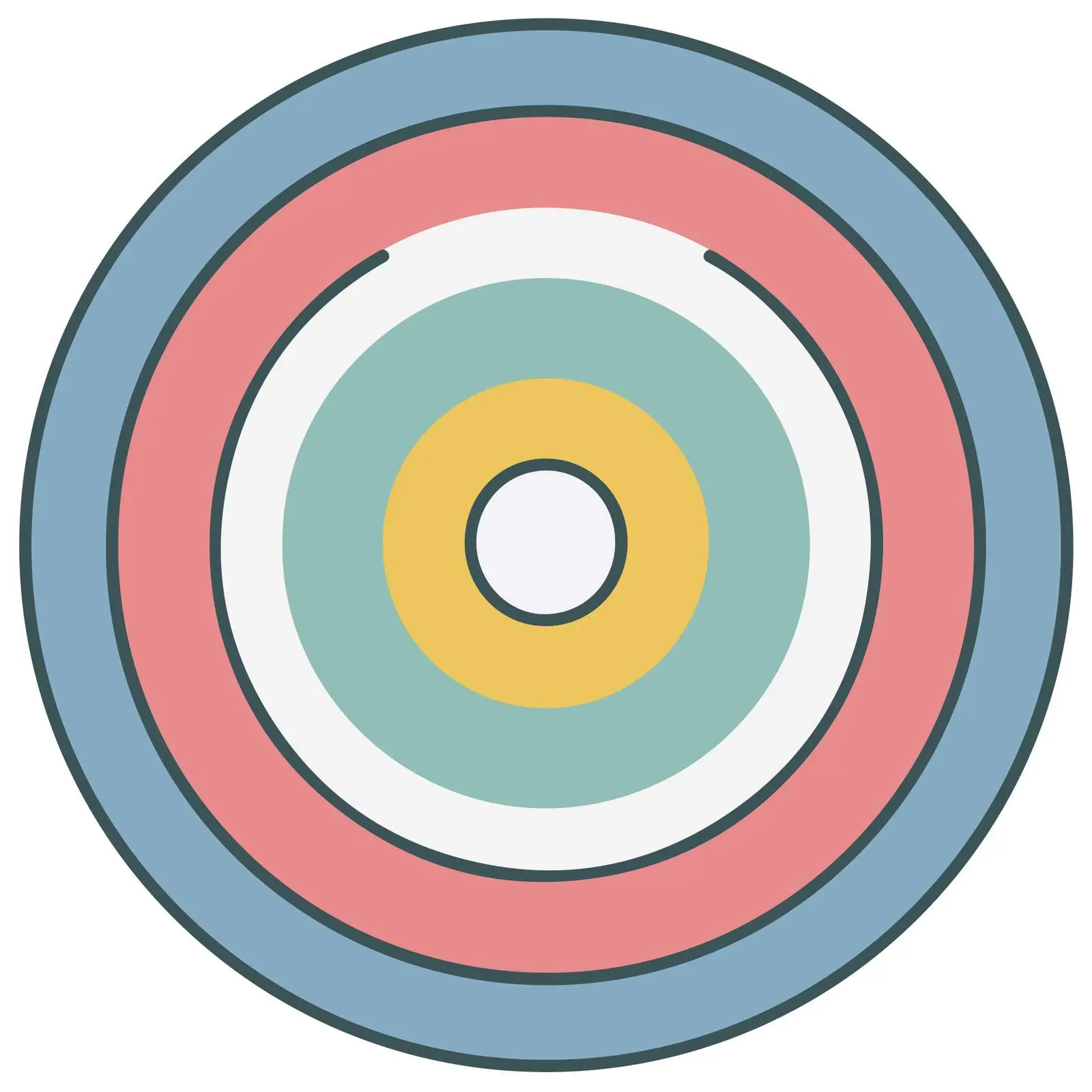 Minimalist Target Icon — free download from Dotvec